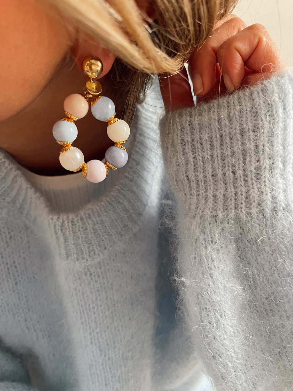 Boucles d'oreilles Ava - printemps