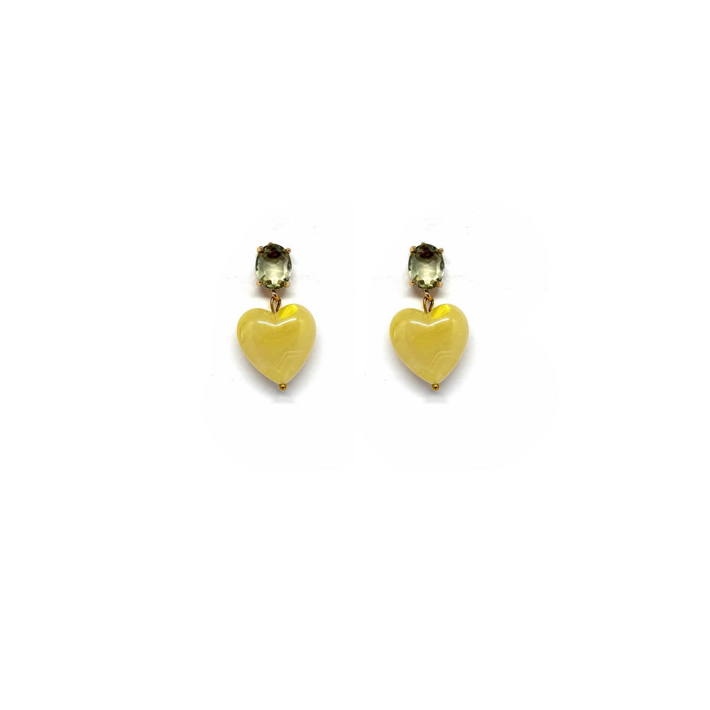 Boucles d’oreilles Vadim - jaune