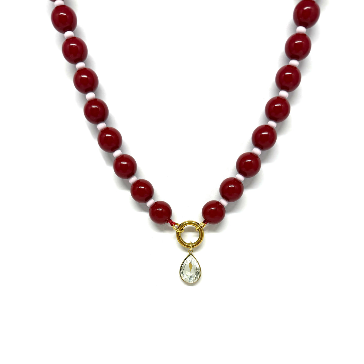 Collier Alfred - rouge