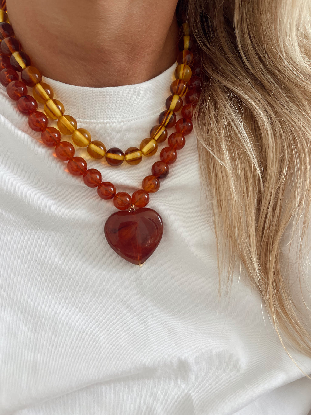 Collier Gaspard - marron