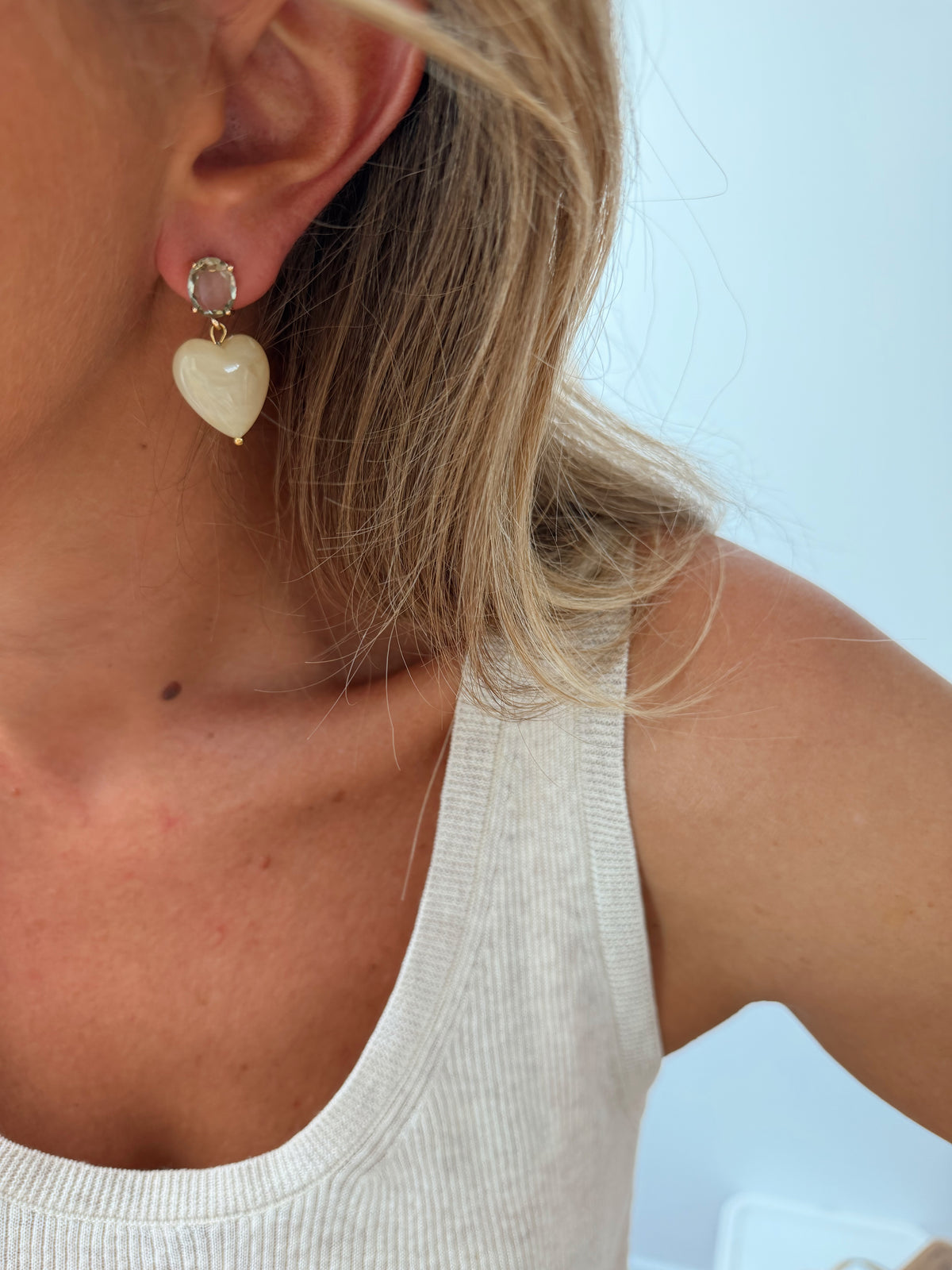 Boucles d’oreilles Vadim - jaune