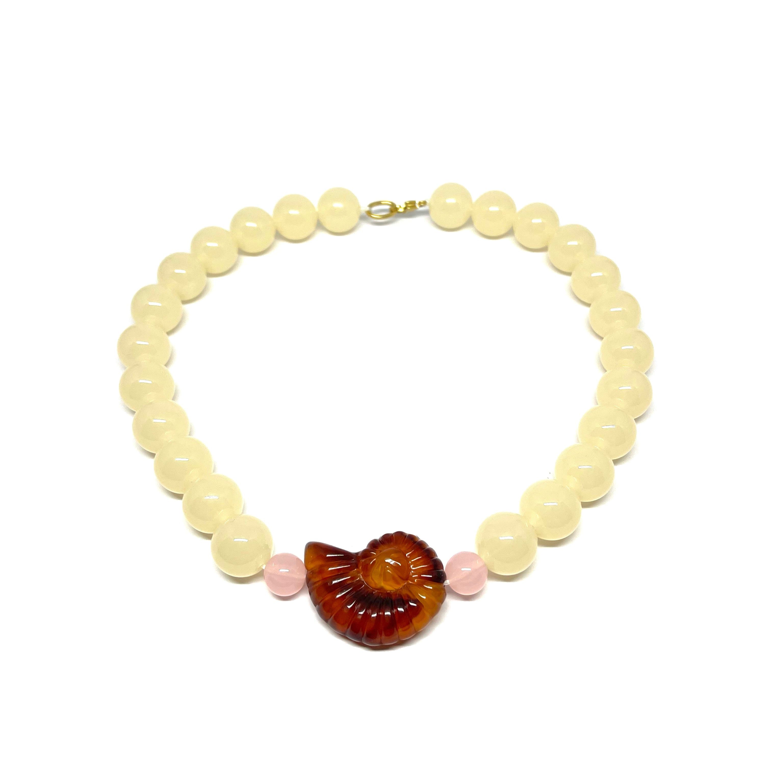 Collier Arielle - vanille