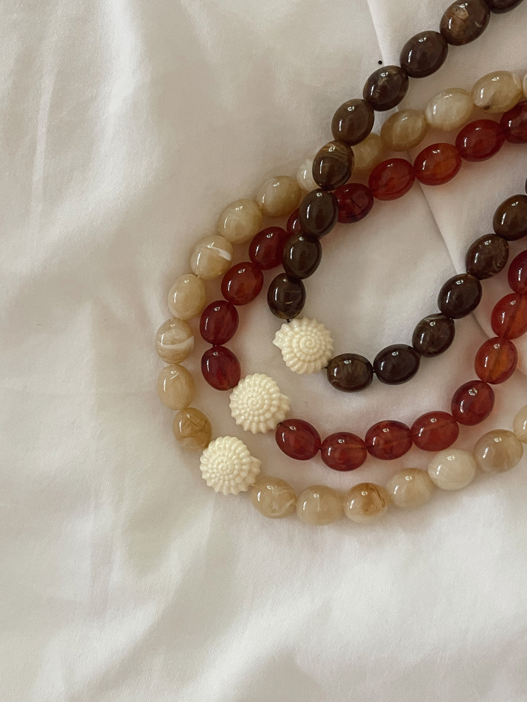 Collier Sacha - beige