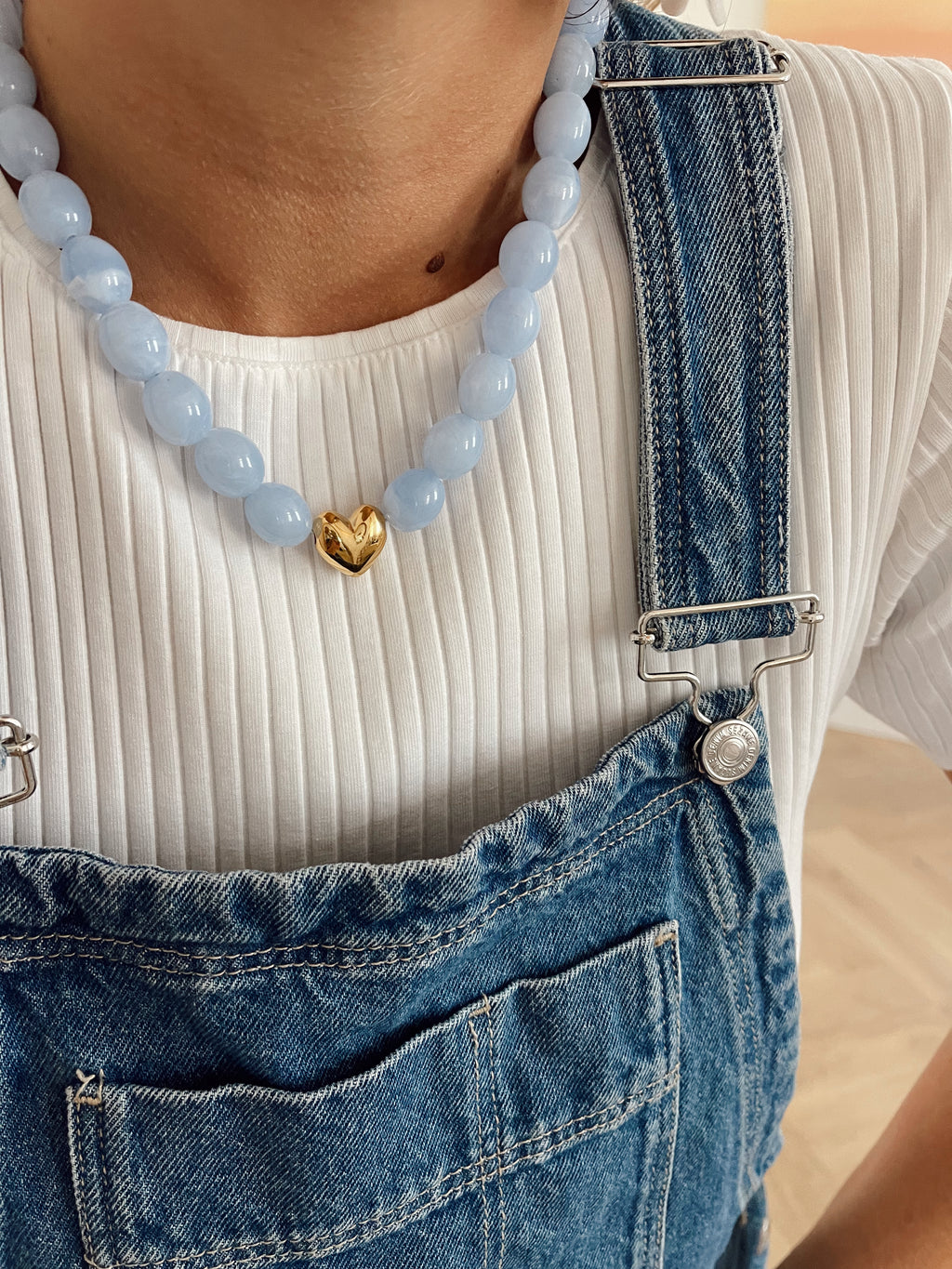 Collier Martin - bleu ciel