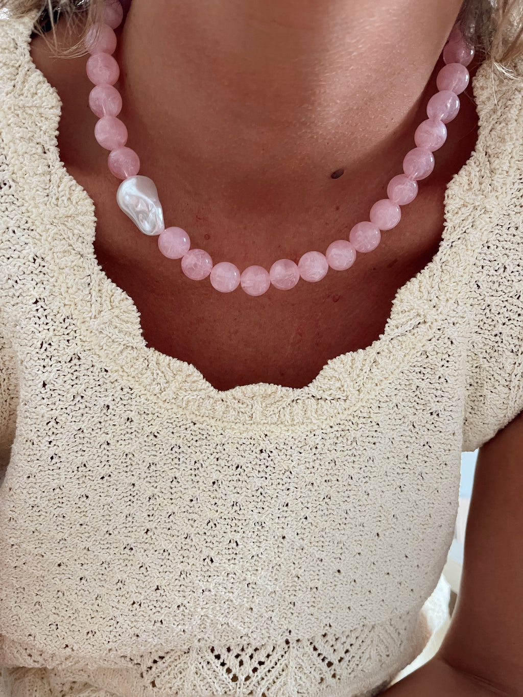 Collier Hortense - Poudre