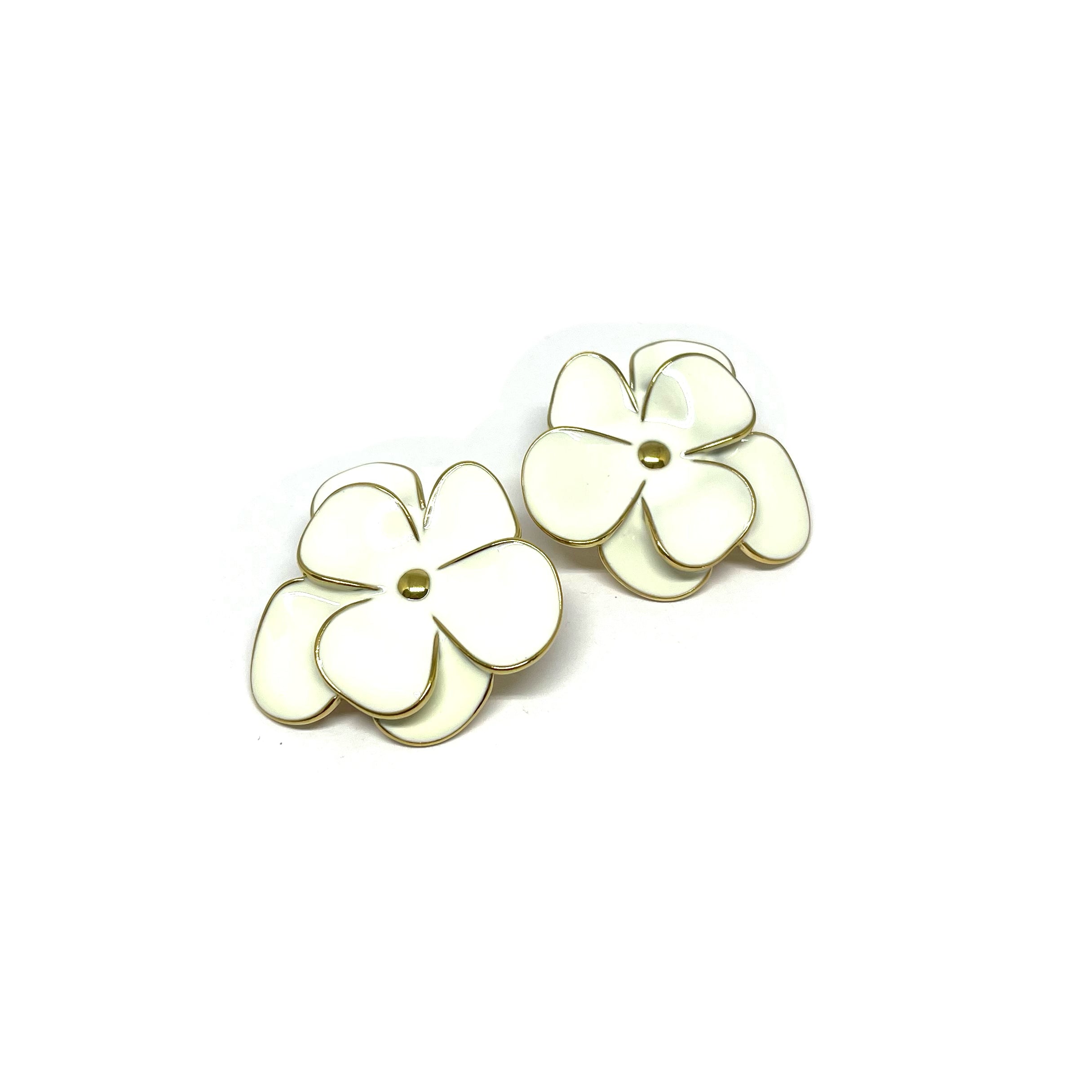 Boucles d'oreilles Telma - blanc