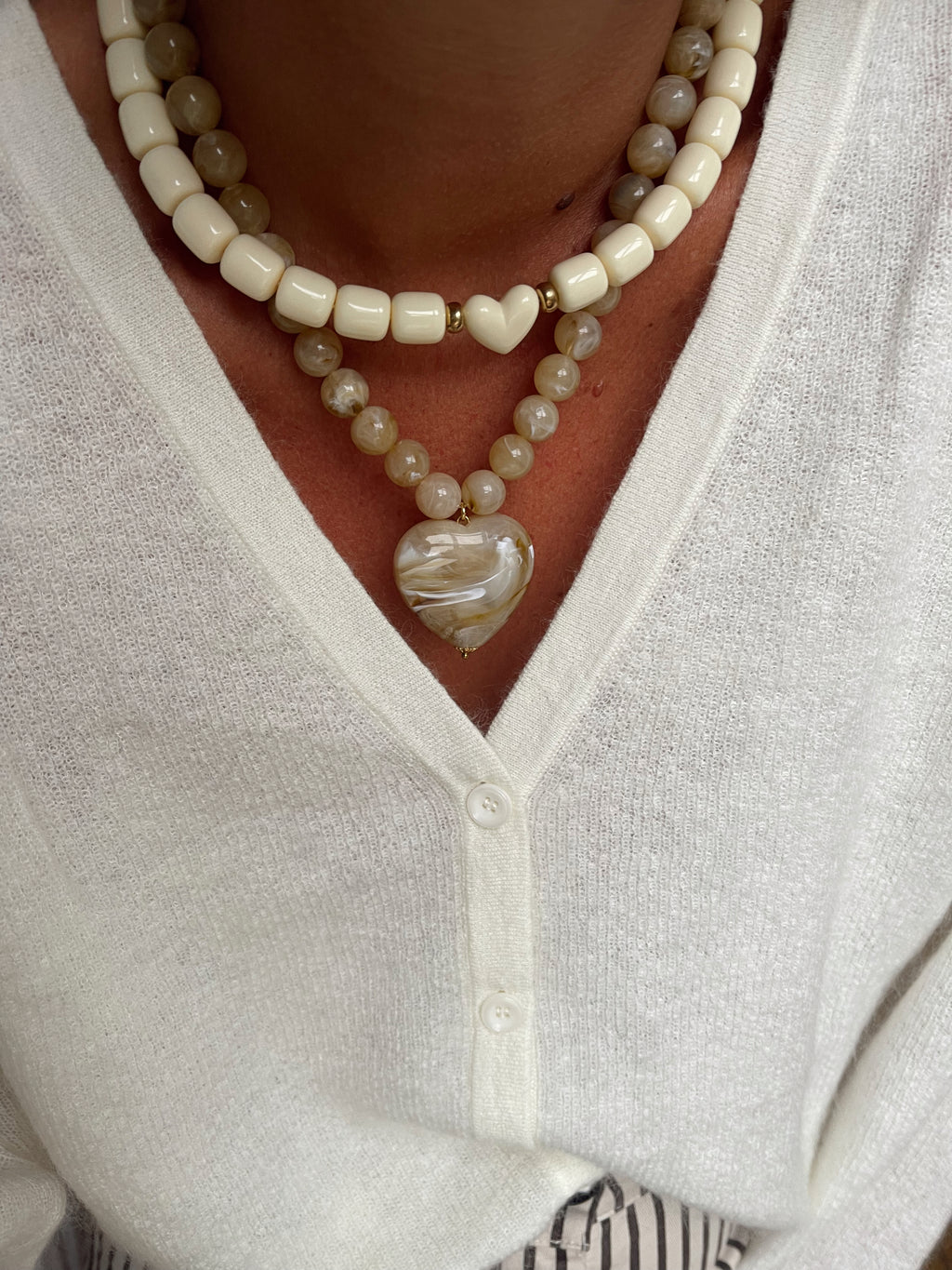 Collier Archi - blanc