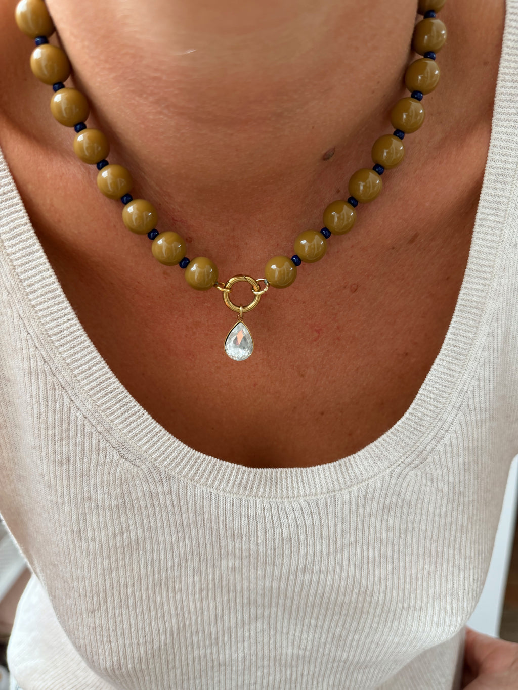 Collier Alfred - kaki