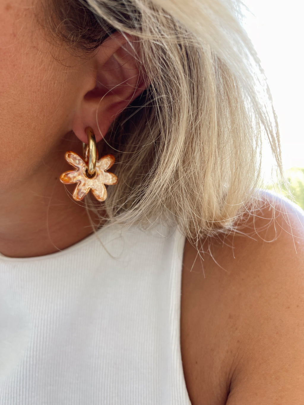 Créoles Flora del sol - orange