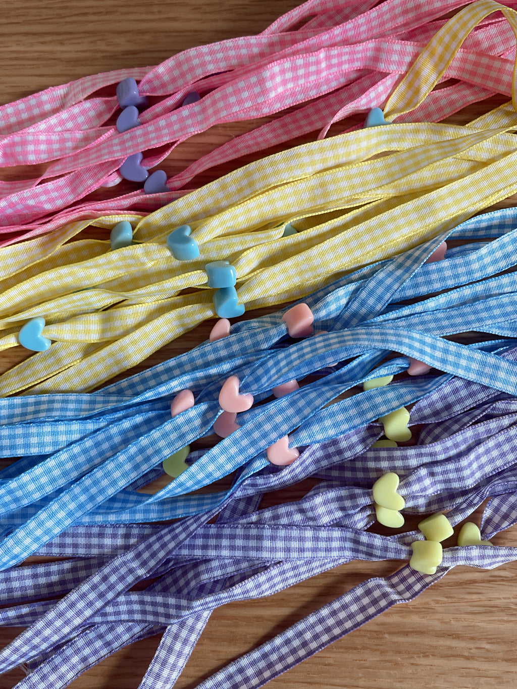 Bracelet vichy coeur