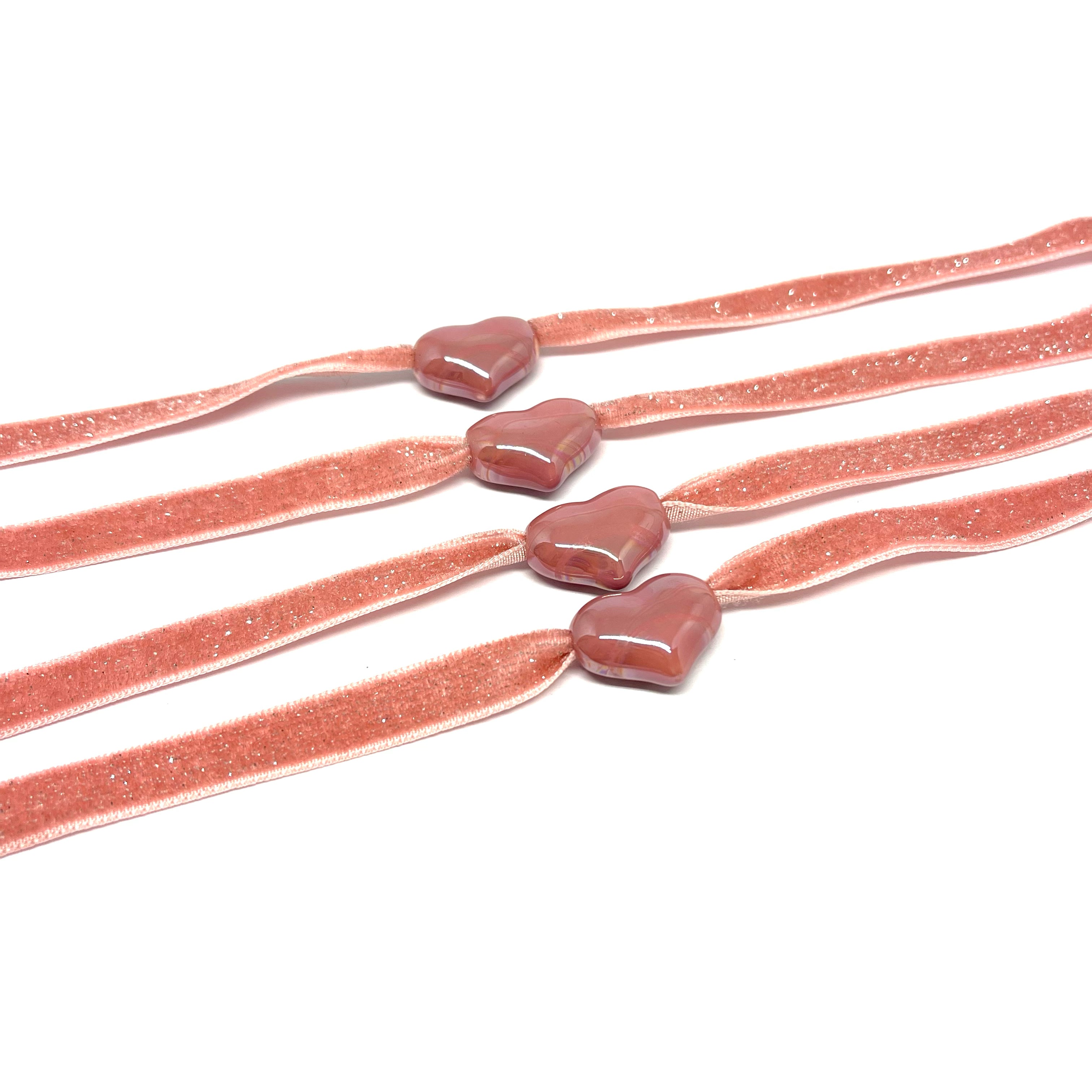 Bracelet ruban corazon