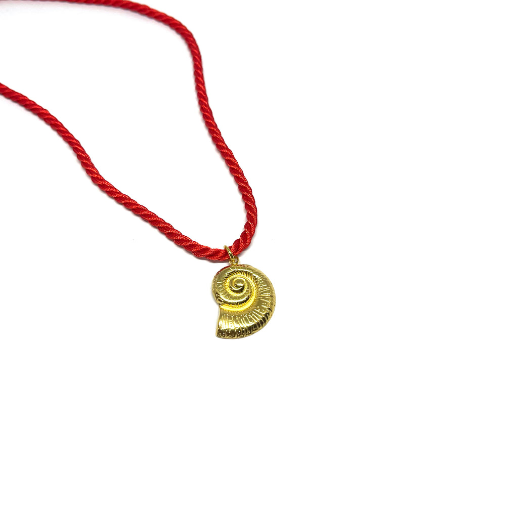 Collier Mara - rouge