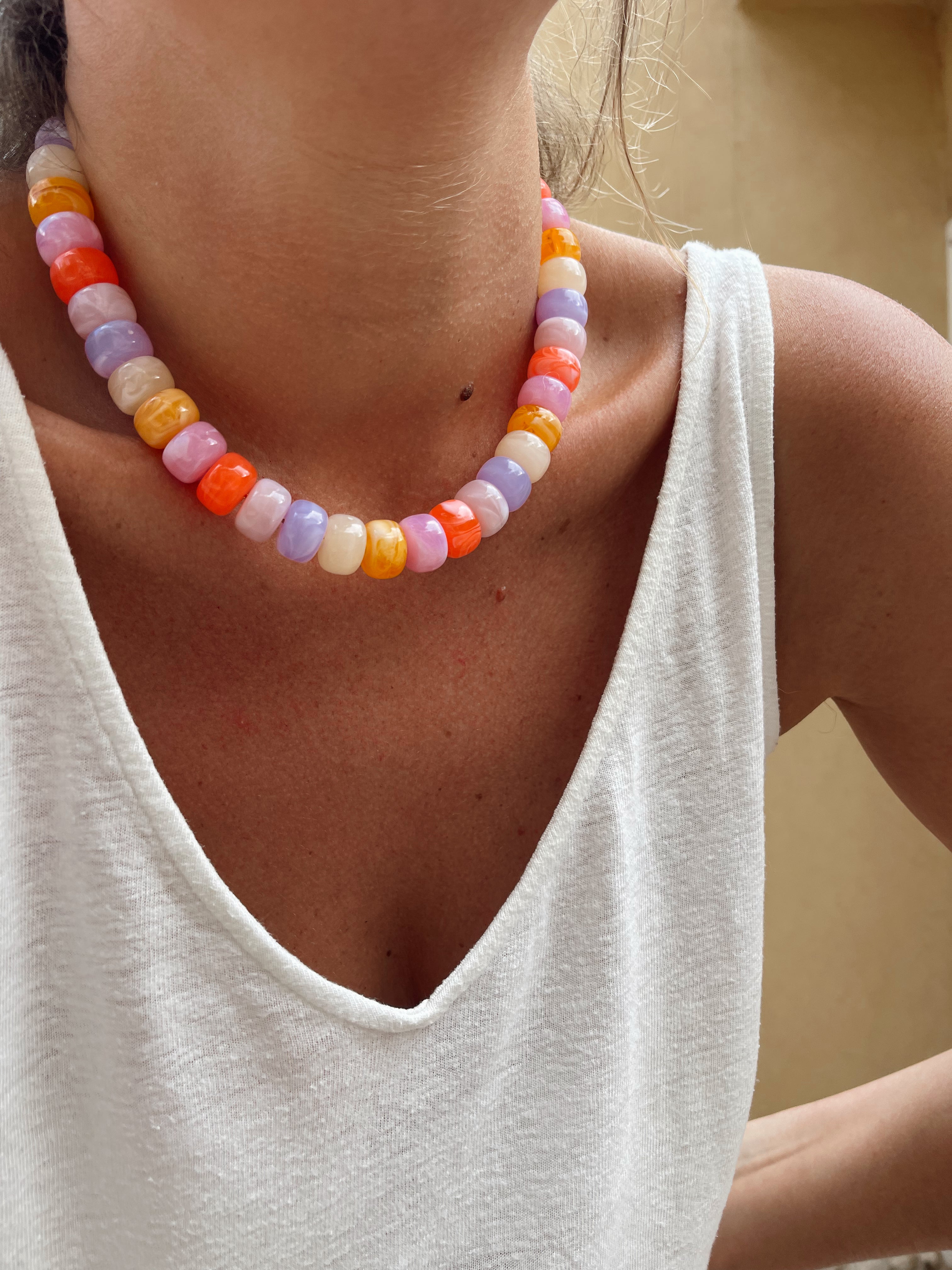 Collier Candy - grenadine