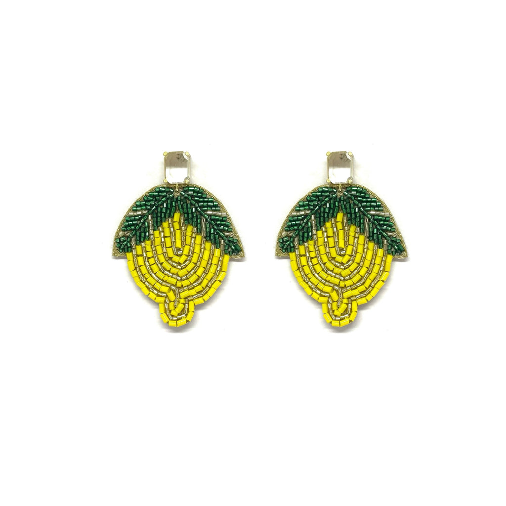 Boucles d’oreilles Citron