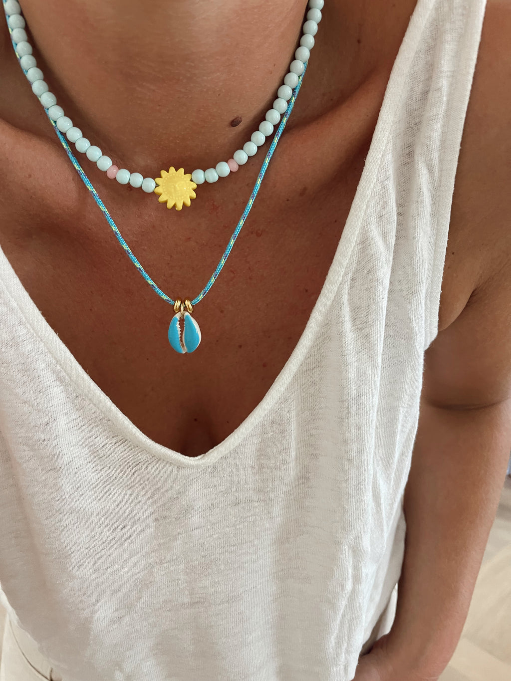 Collier Madone - corde