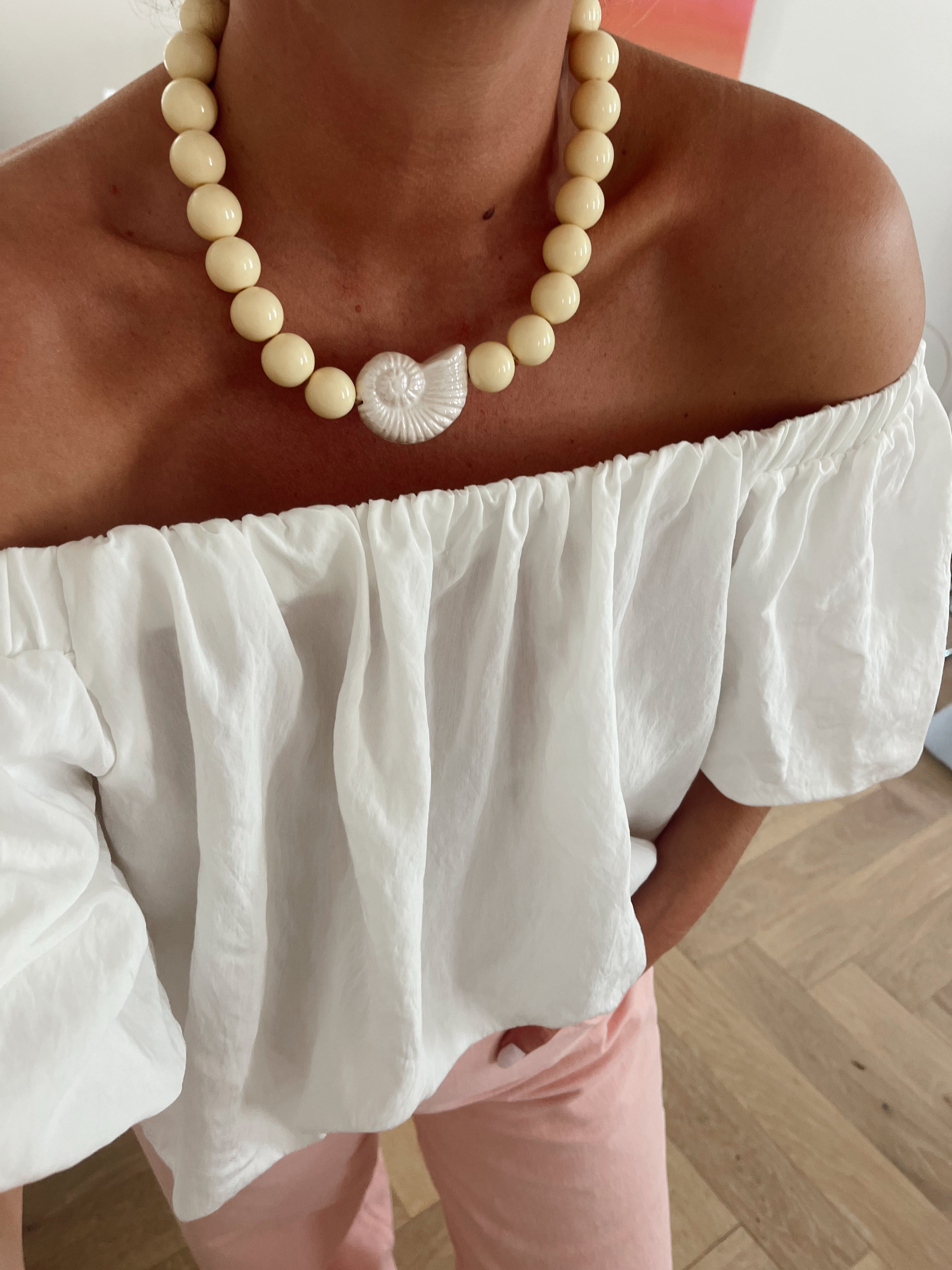 Collier Sébastien - jaune