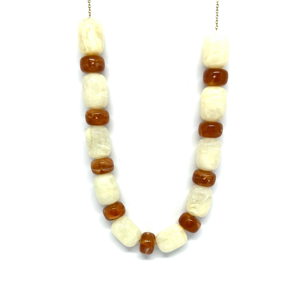 Collier Basile - blanc