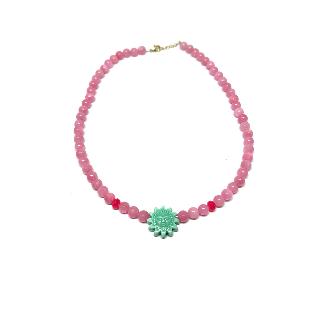 Collier Solemio - vert