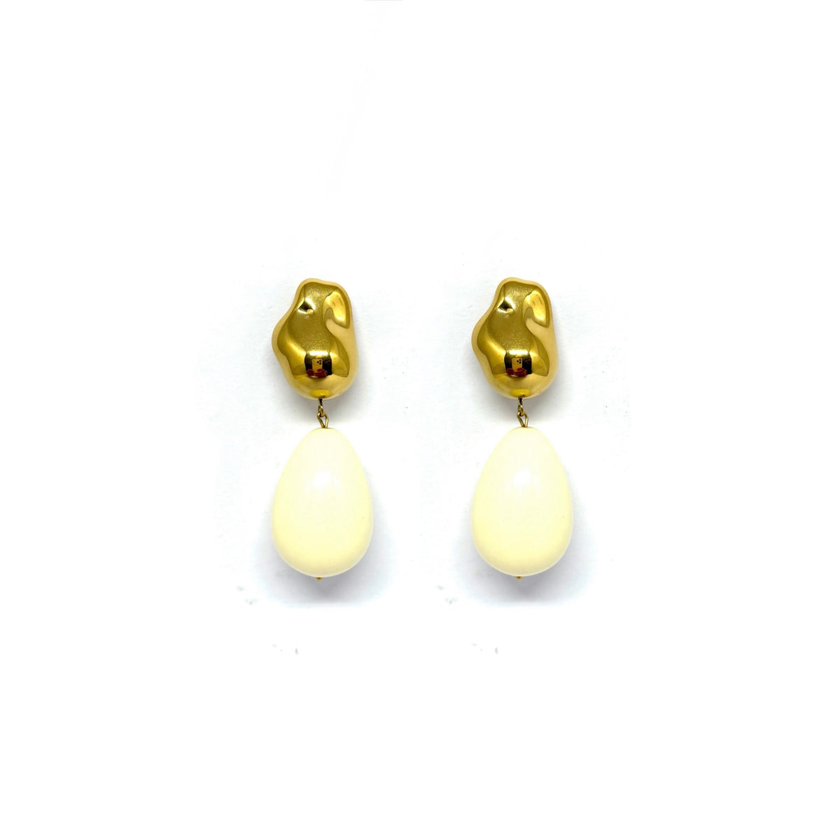 Boucles d’oreilles Abbie - blanc