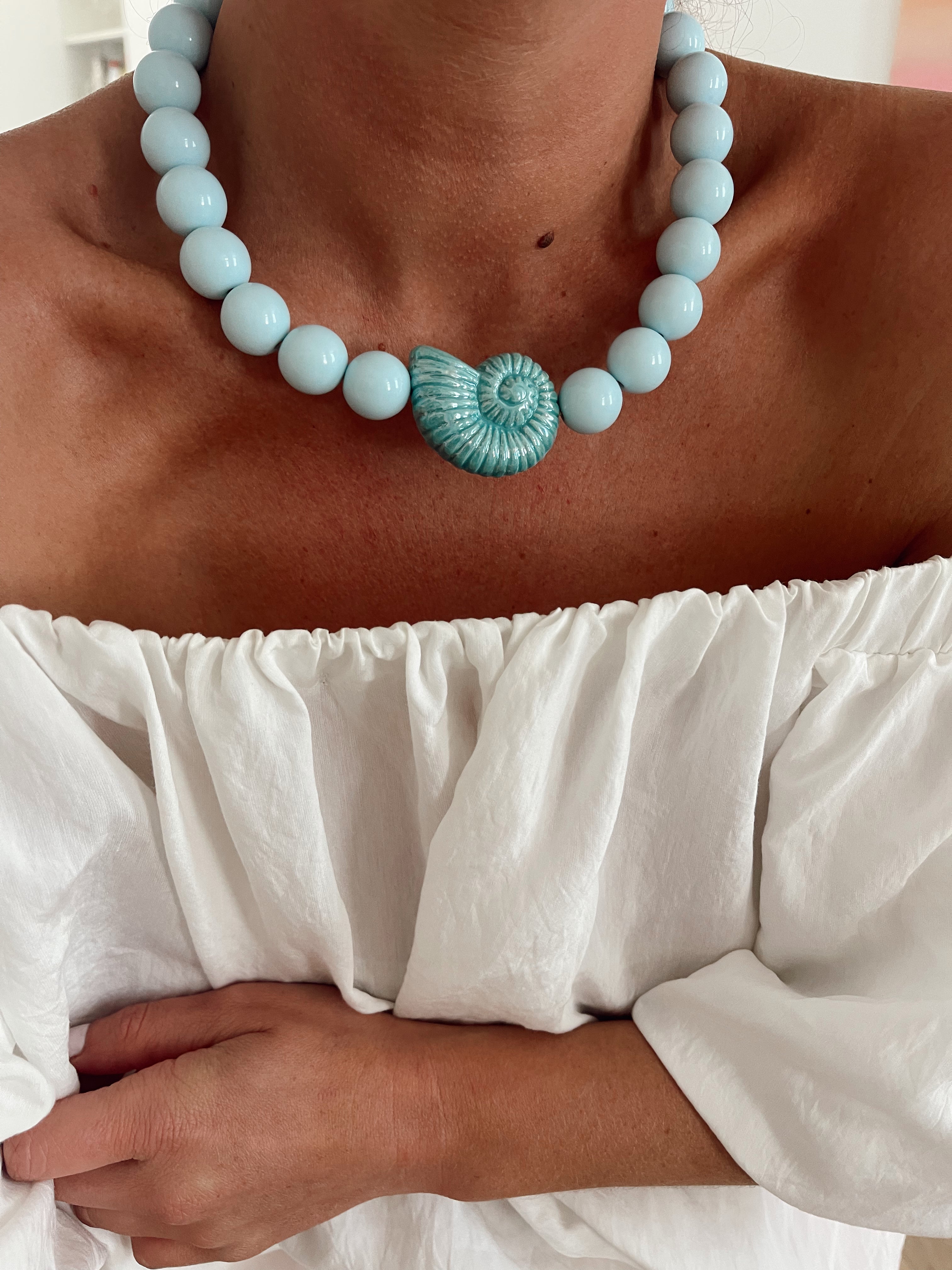 Collier Sébastien - bleu
