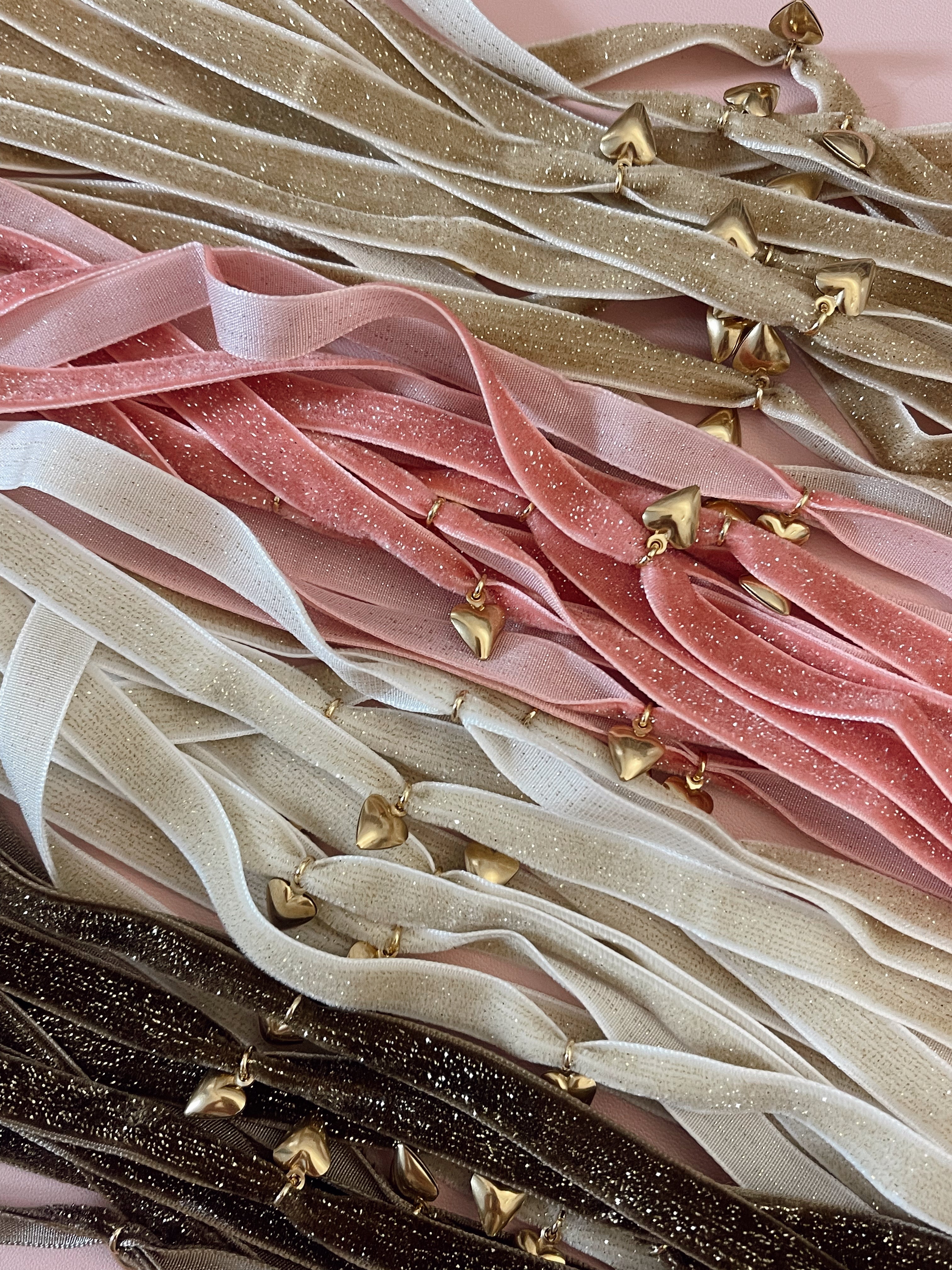 Bracelet ruban d'amour