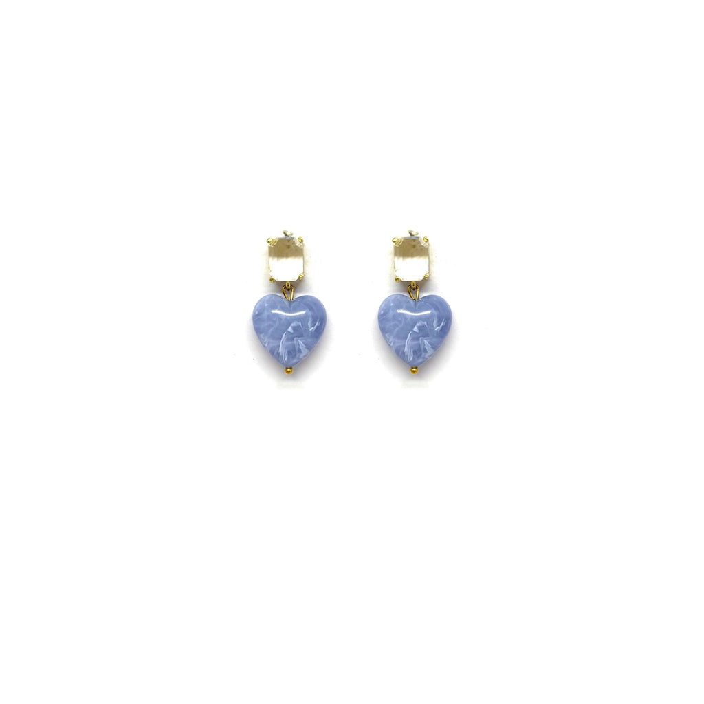Boucles d’oreilles Vadim - bleu