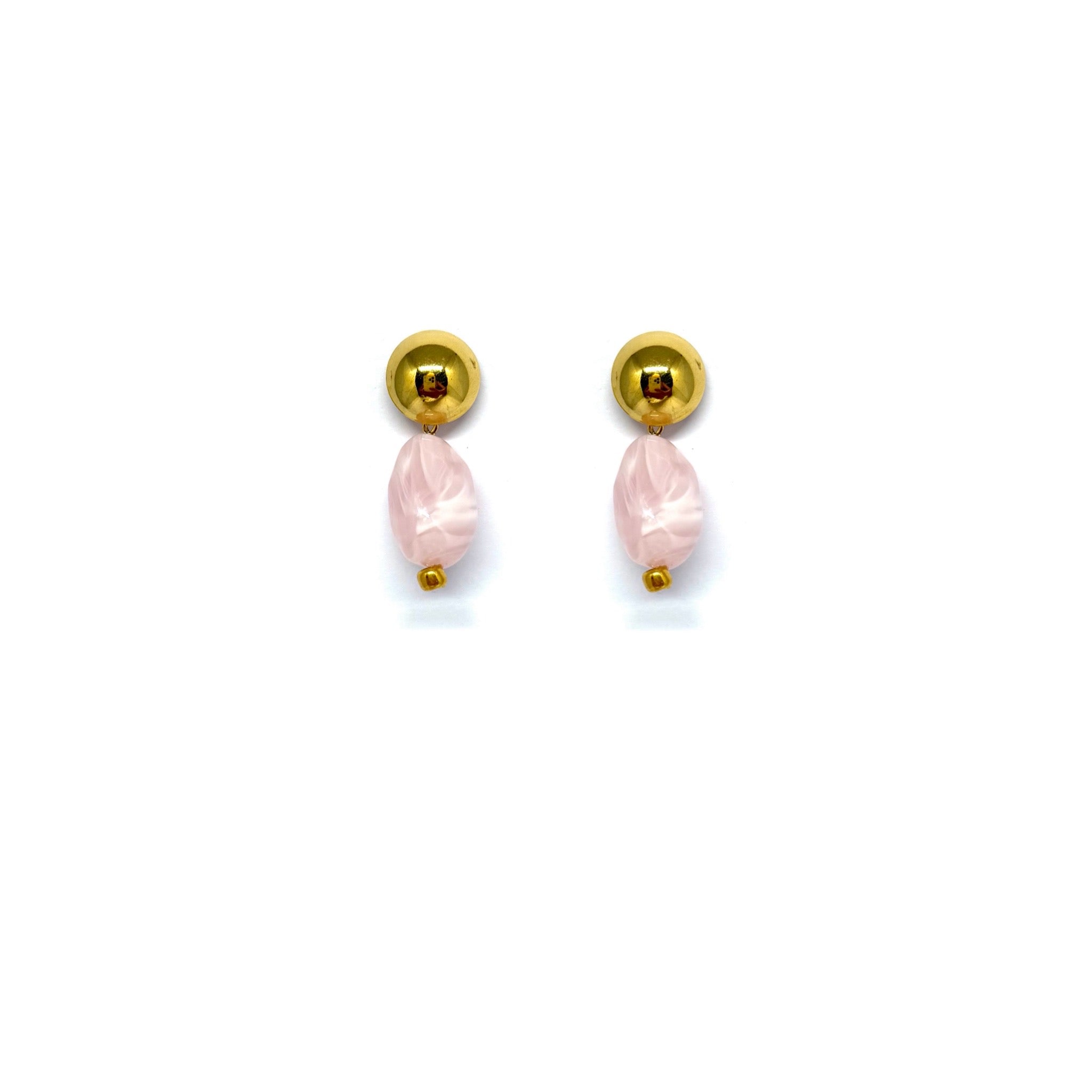 Boucles d’oreilles Pippa - rose