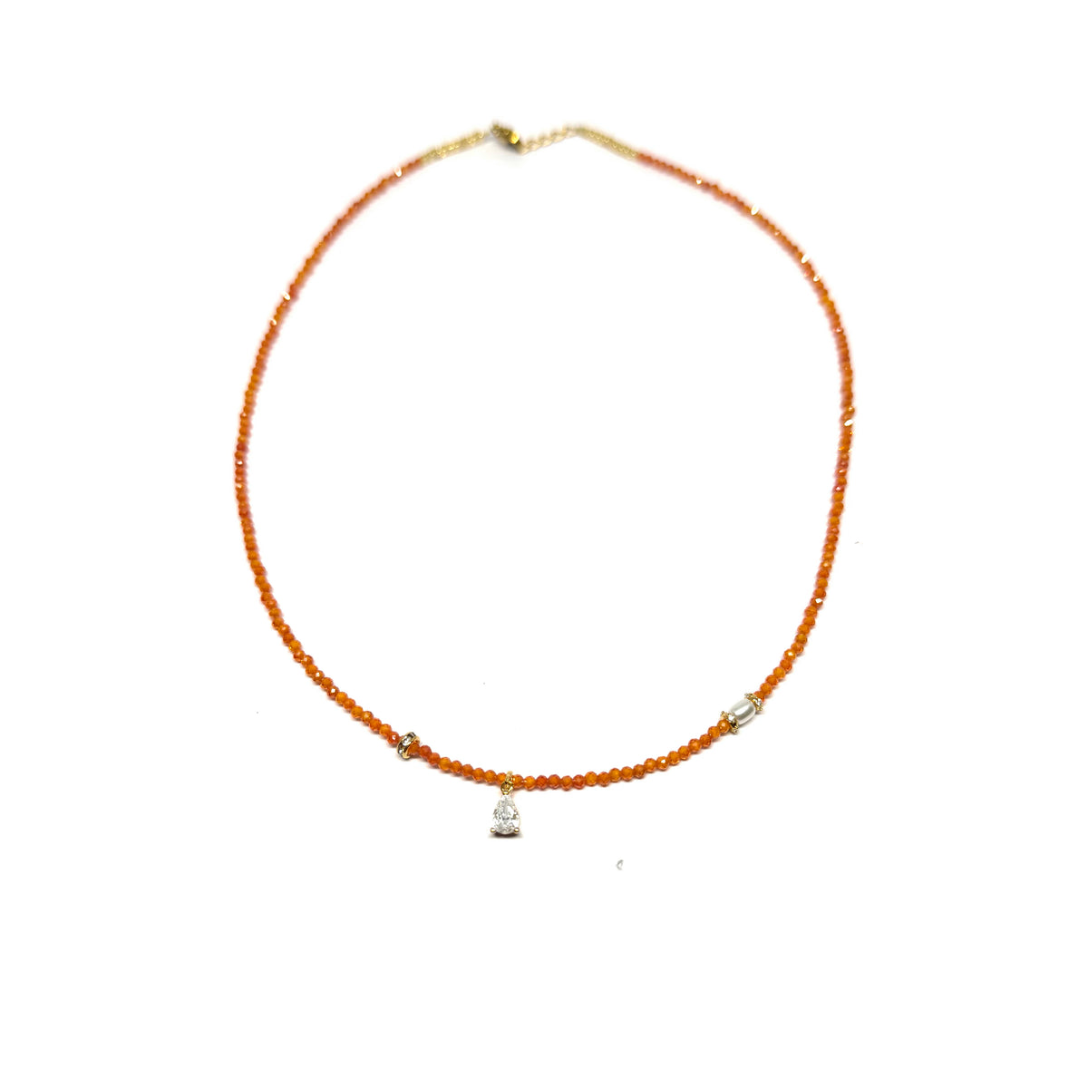 Collier Paul - orange