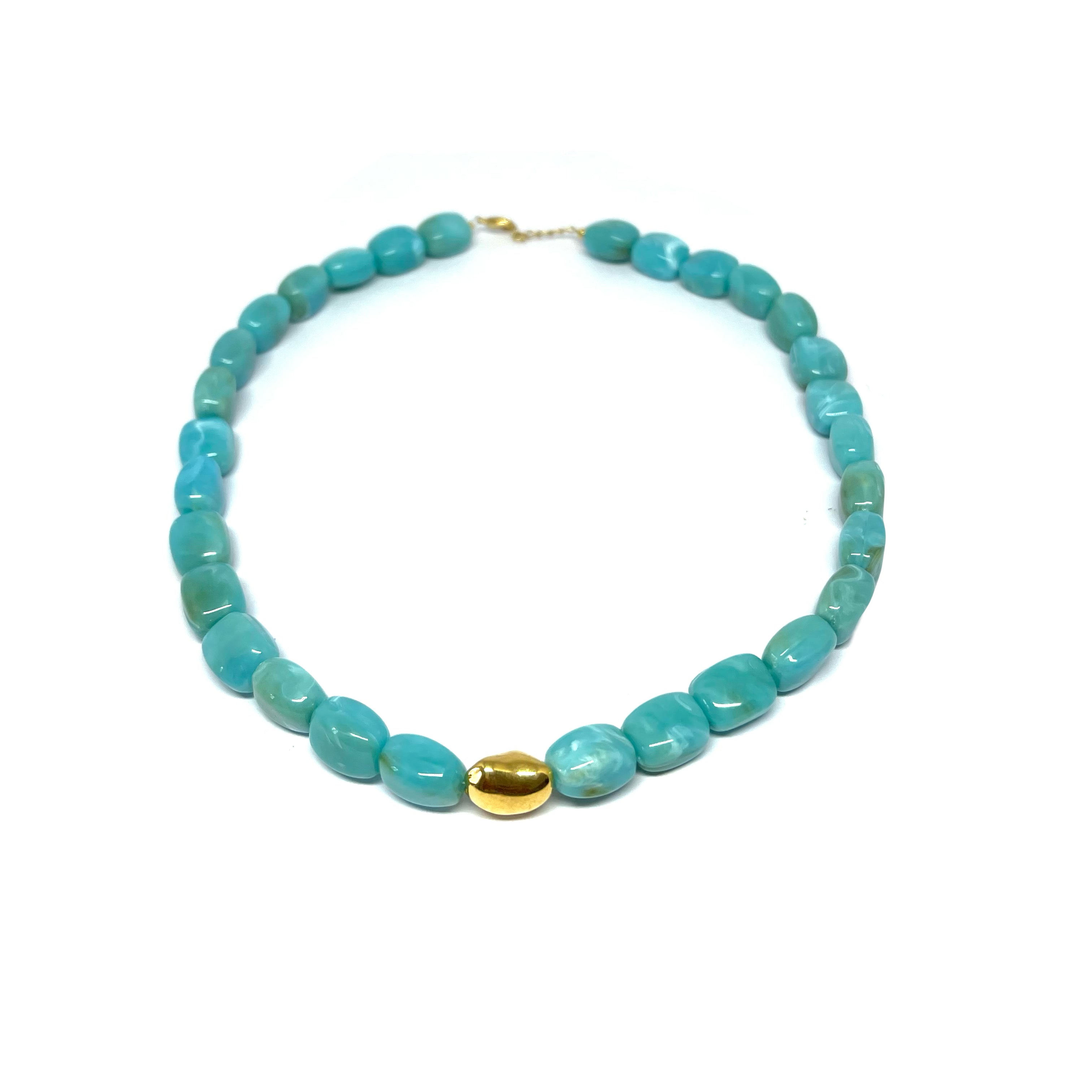 Collier César - turquoise
