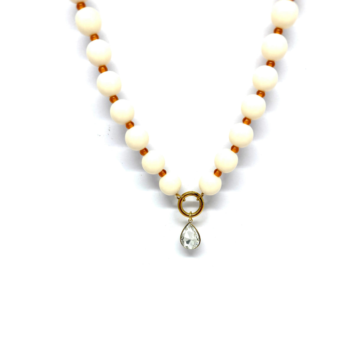 Collier Alfred - blanc
