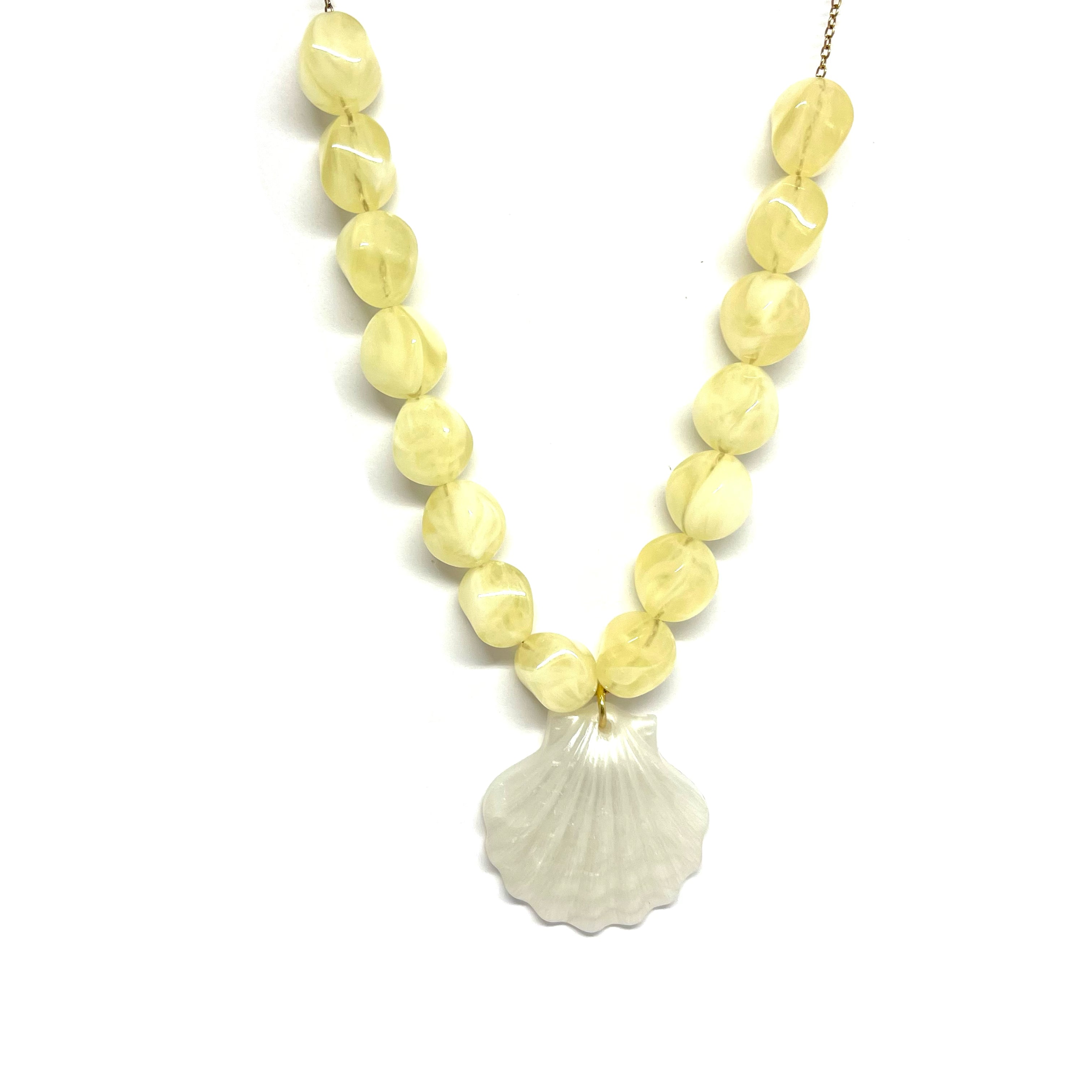 Collier Giacomo - jaune