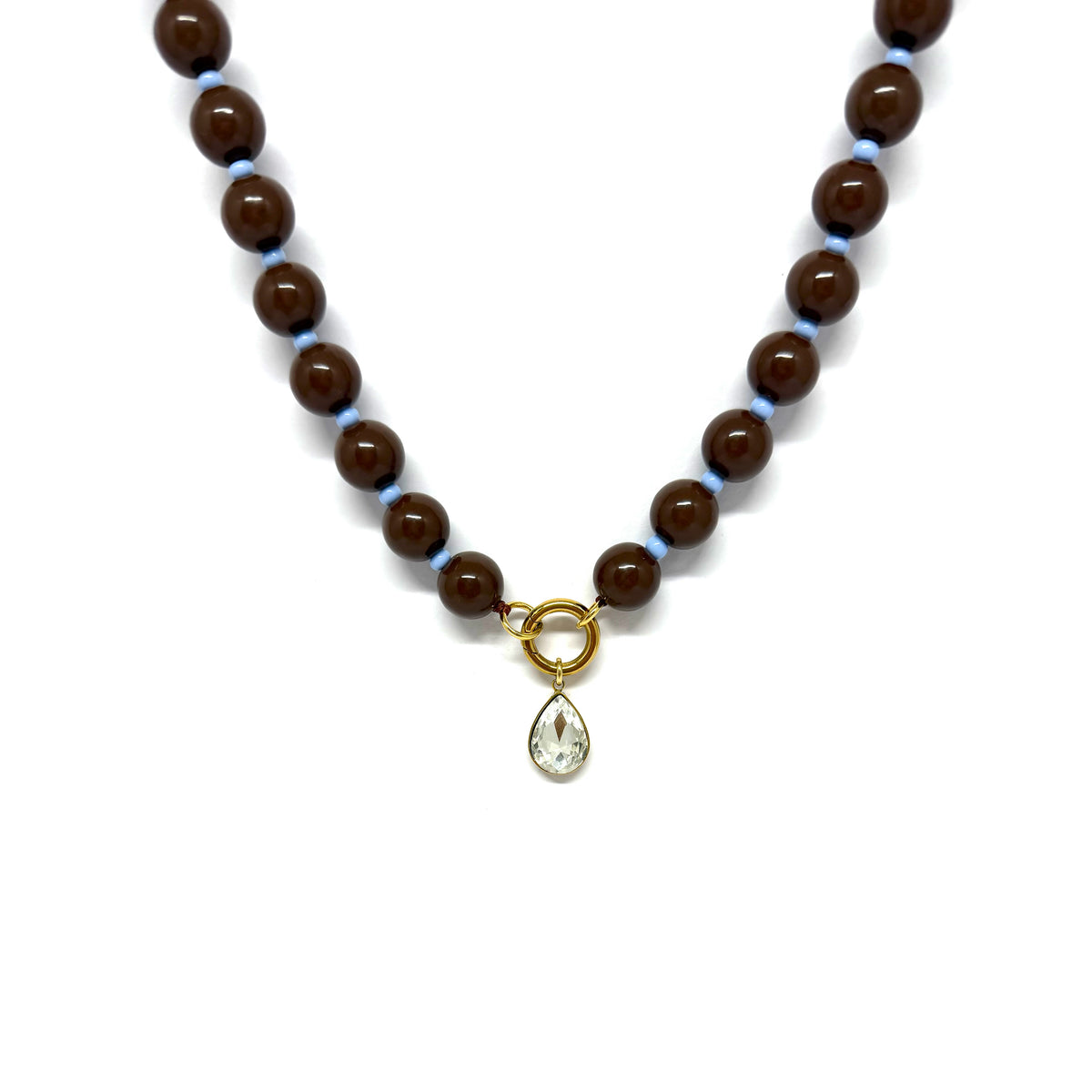 Collier Alfred - marron