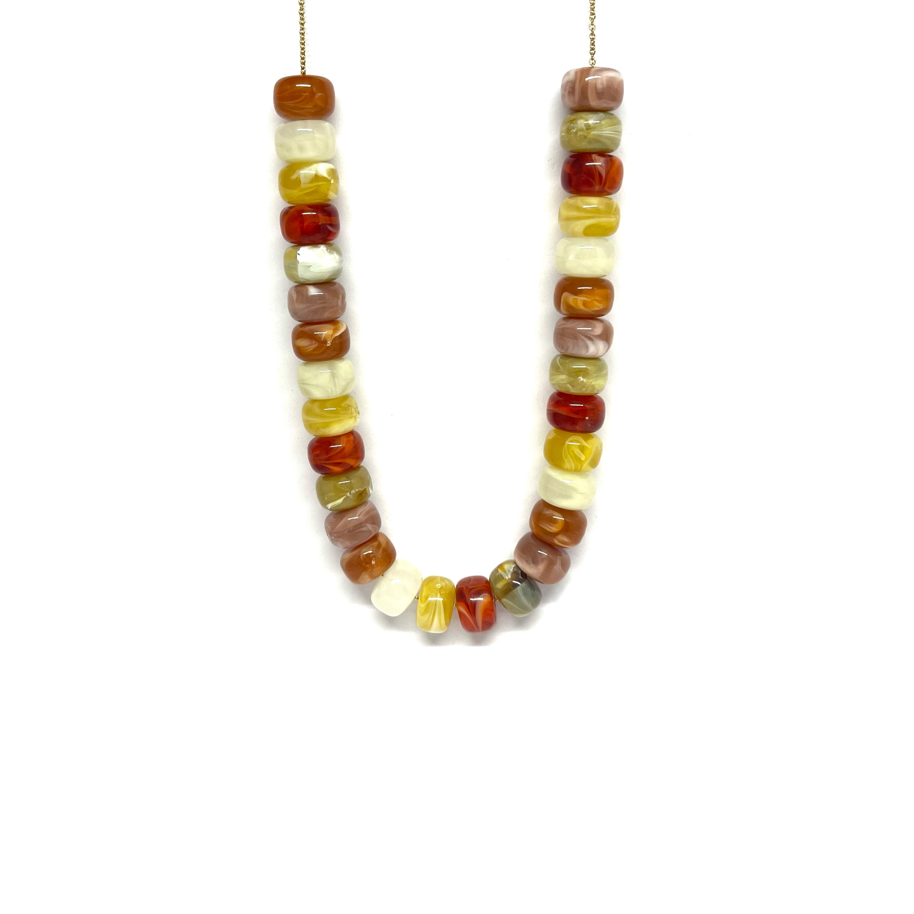 Collier Candy - brun