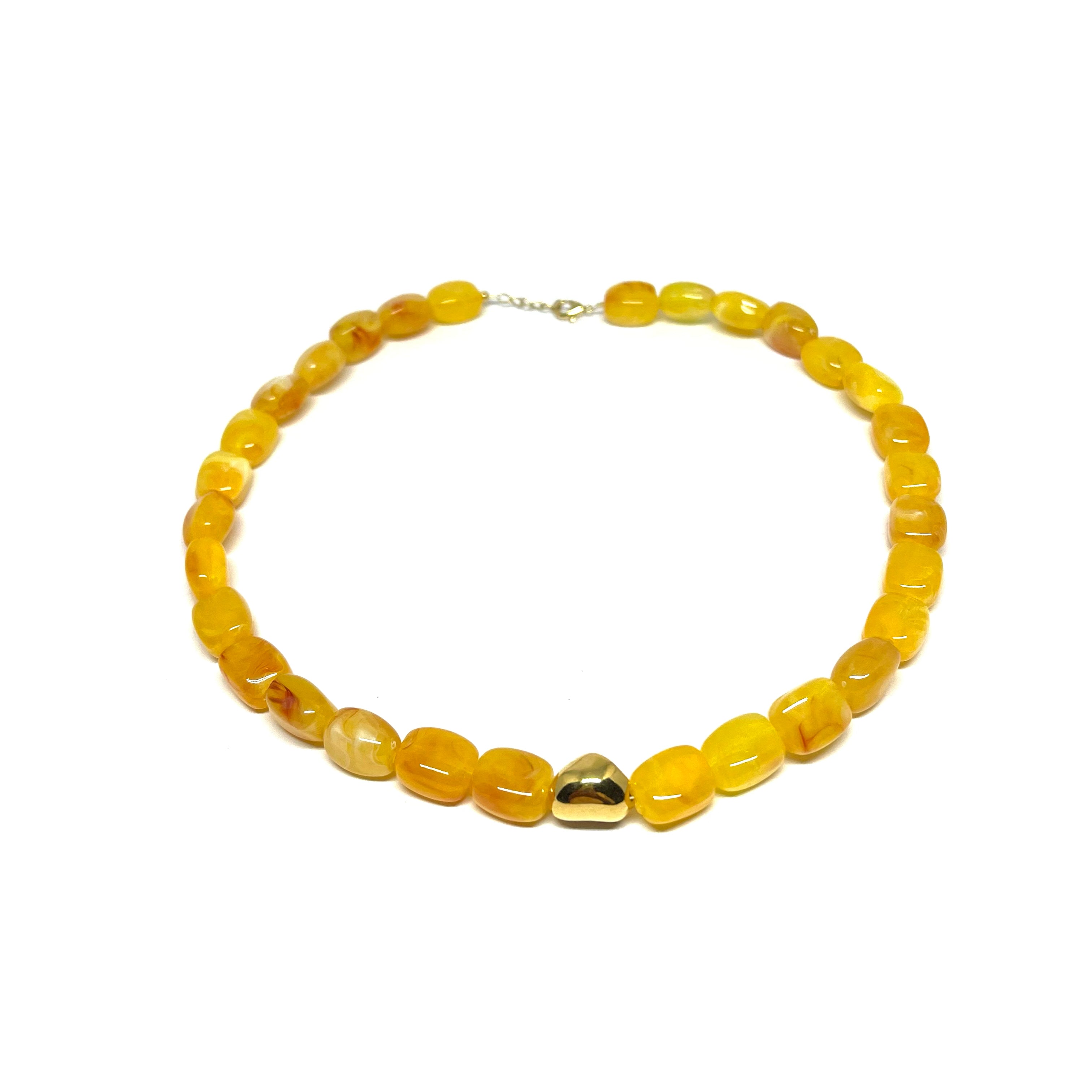 Collier César - jaune
