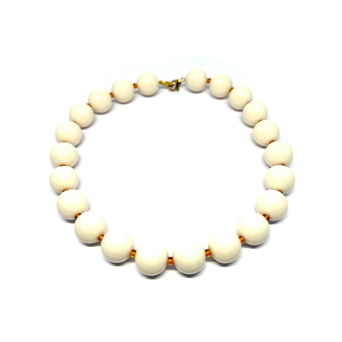 Collier André - beige marron