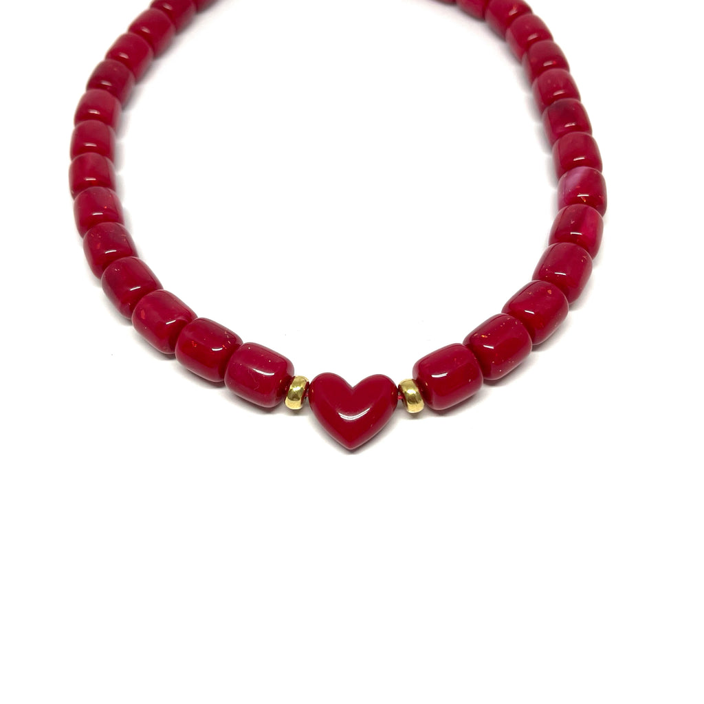 Collier Archi - rouge