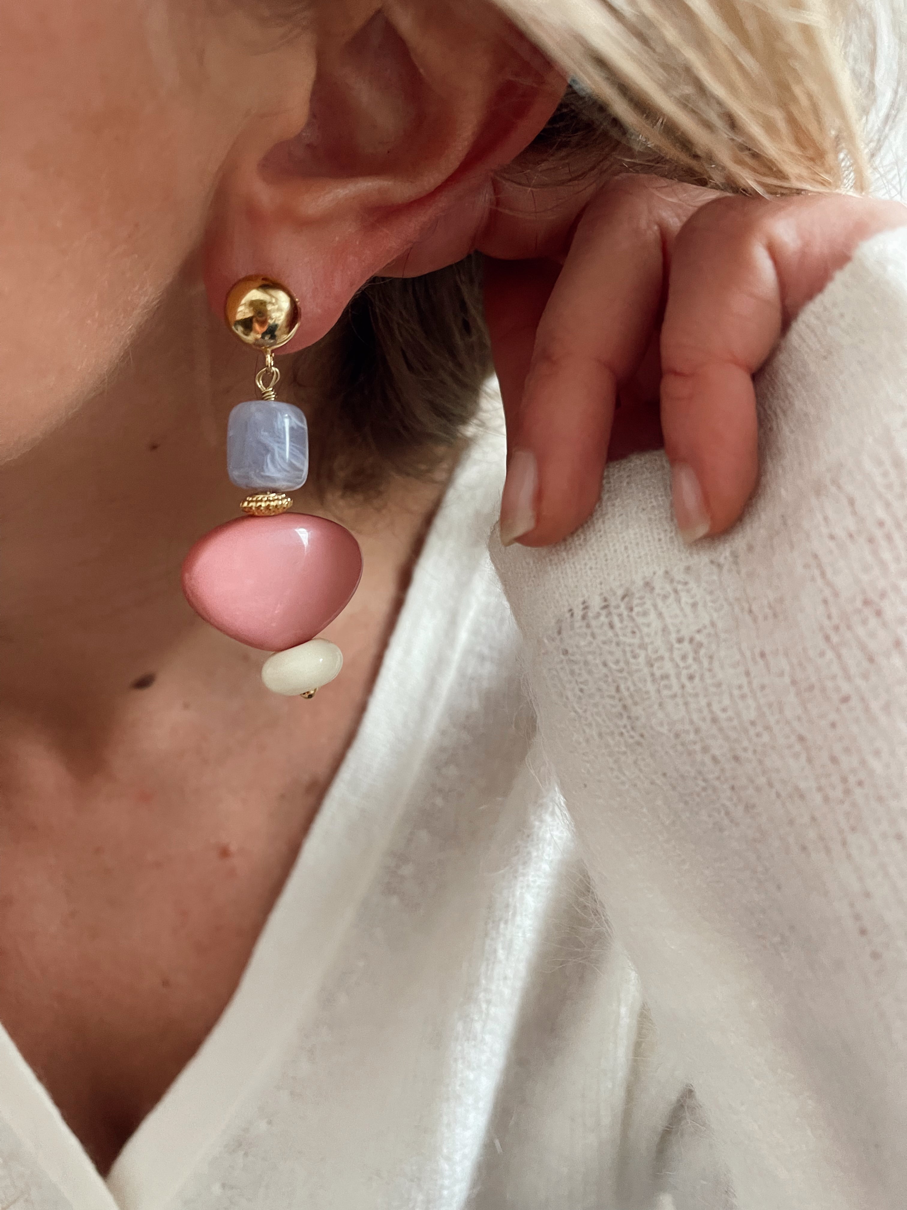 Boucles d'oreilles Côme