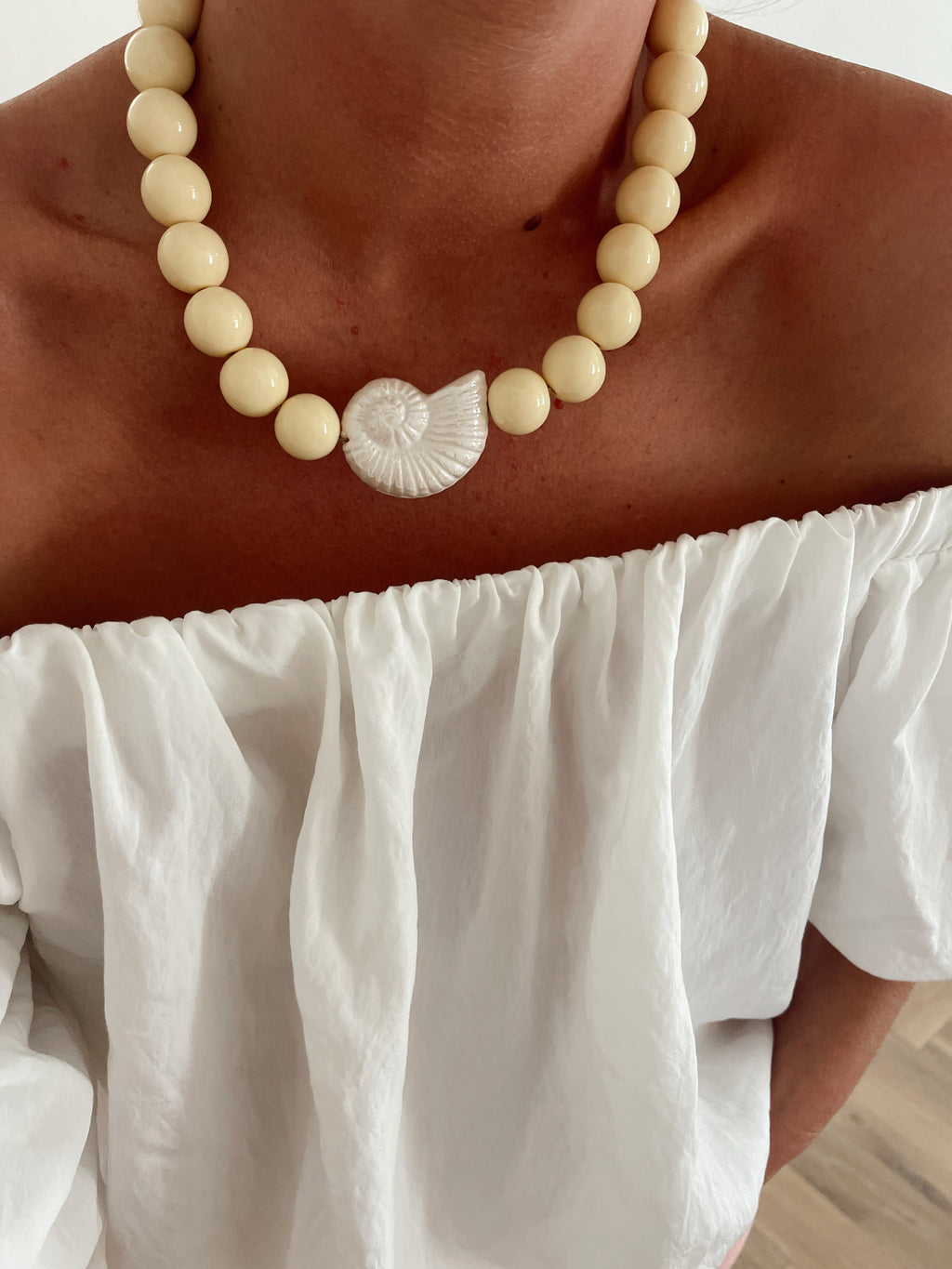Collier Sébastien - jaune