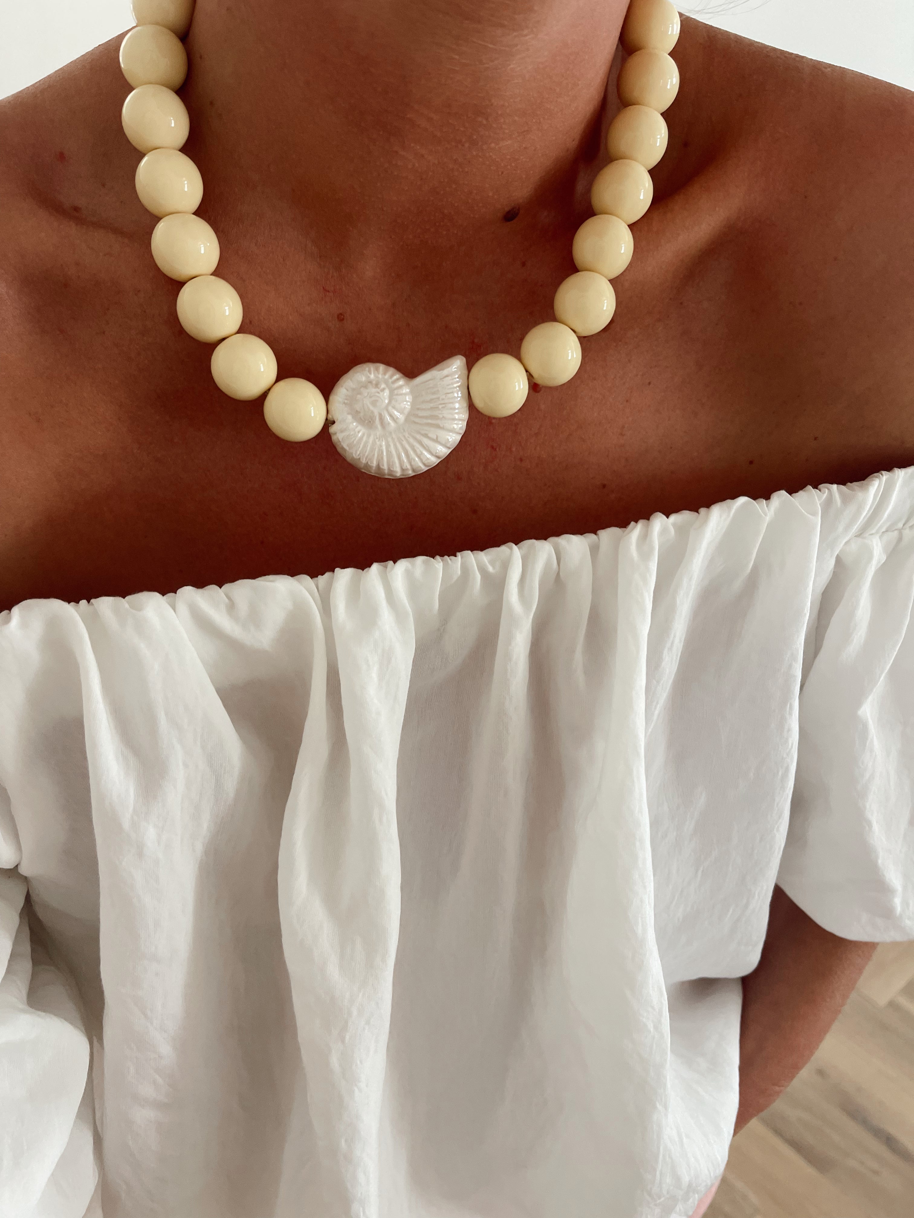 Collier Sébastien - jaune