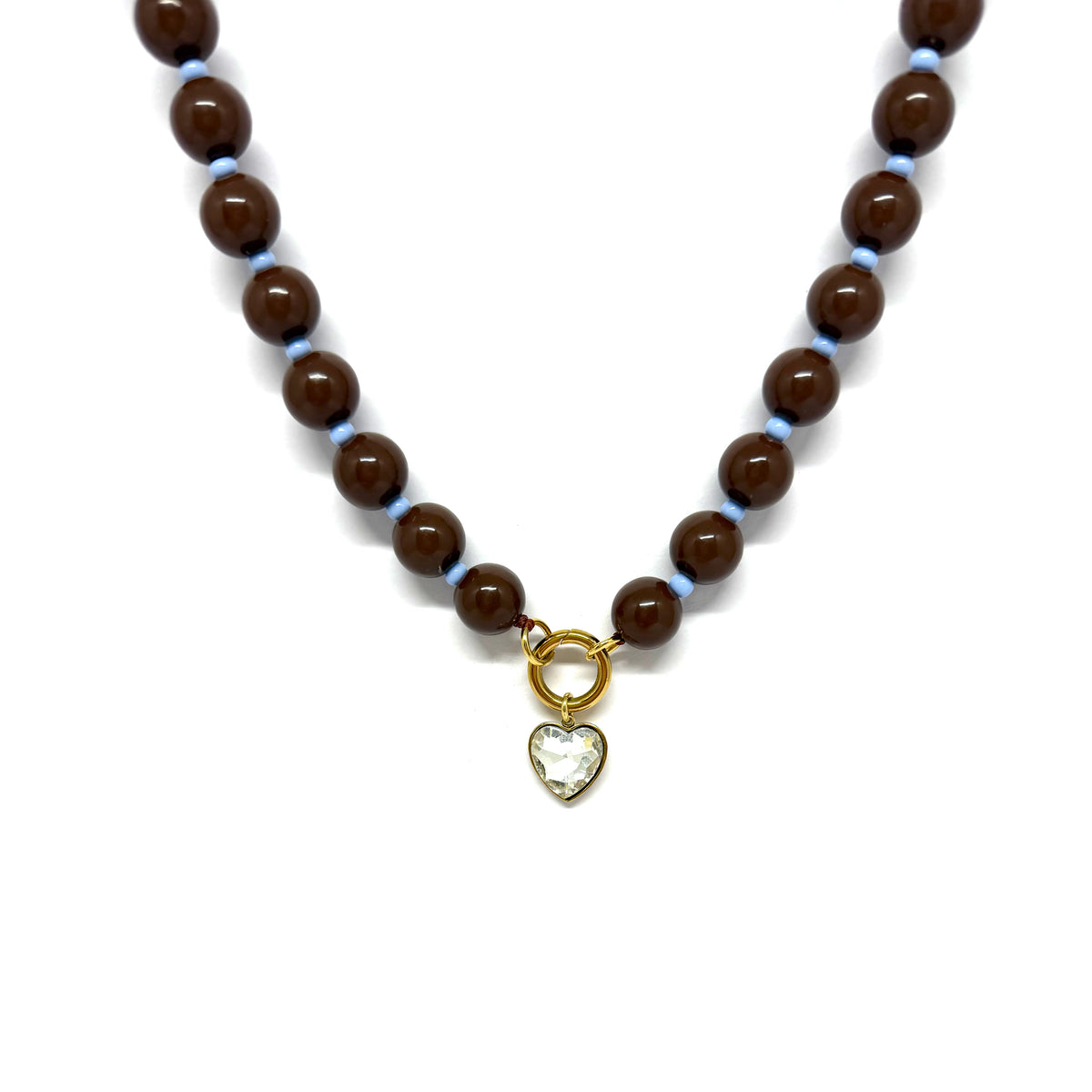 Collier Alfred - marron