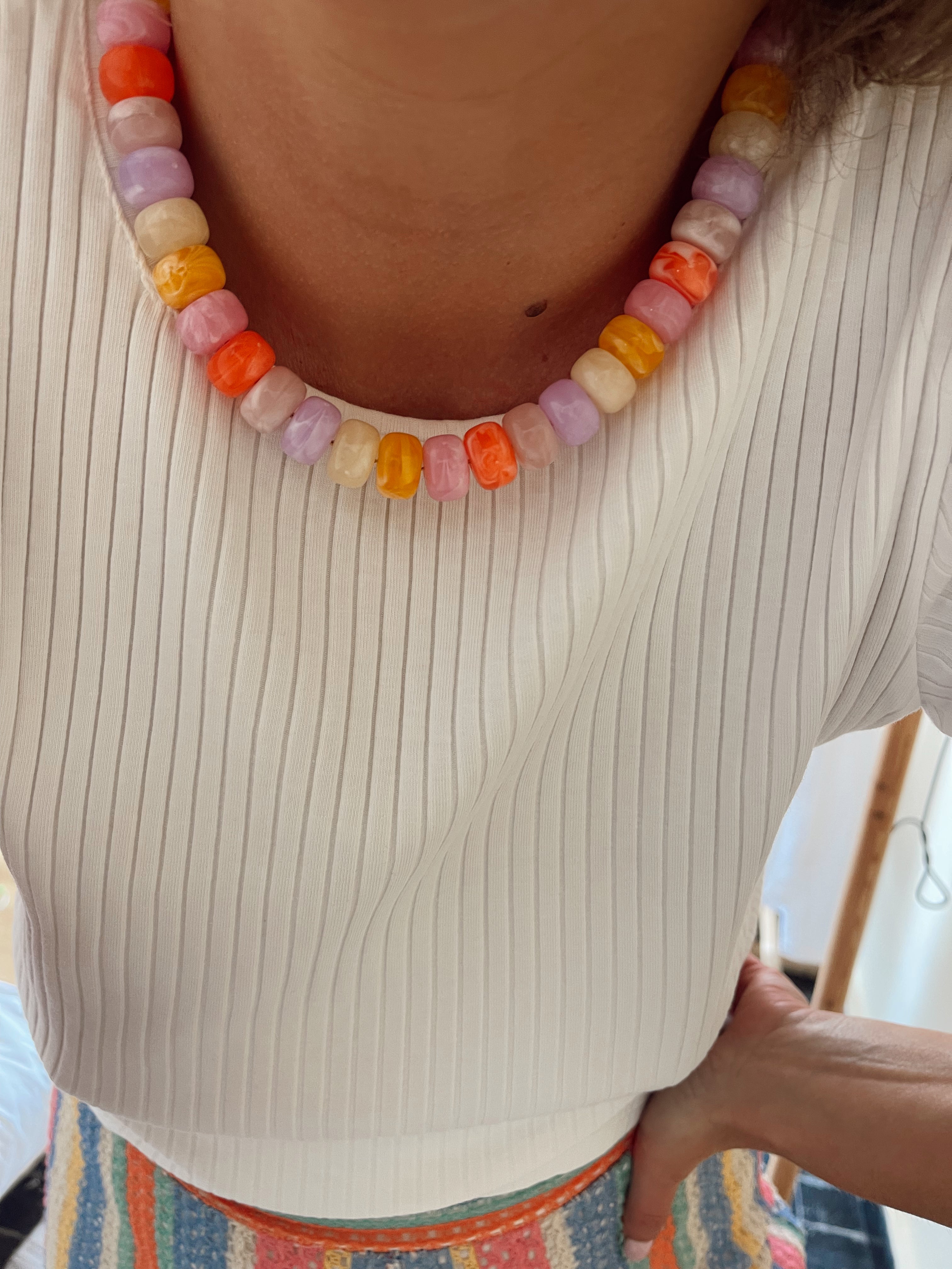 Collier Candy - grenadine