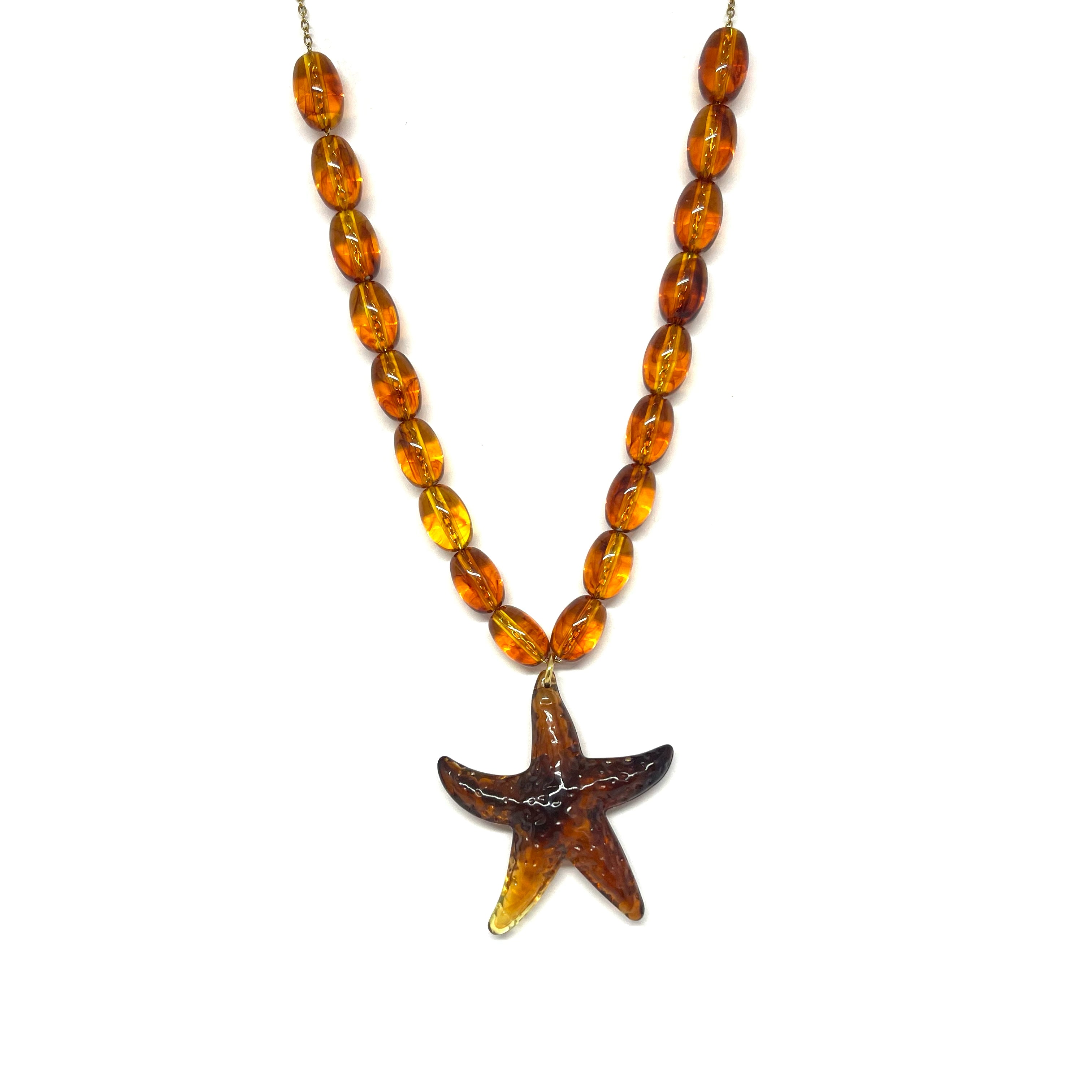 Collier Marius - ambre