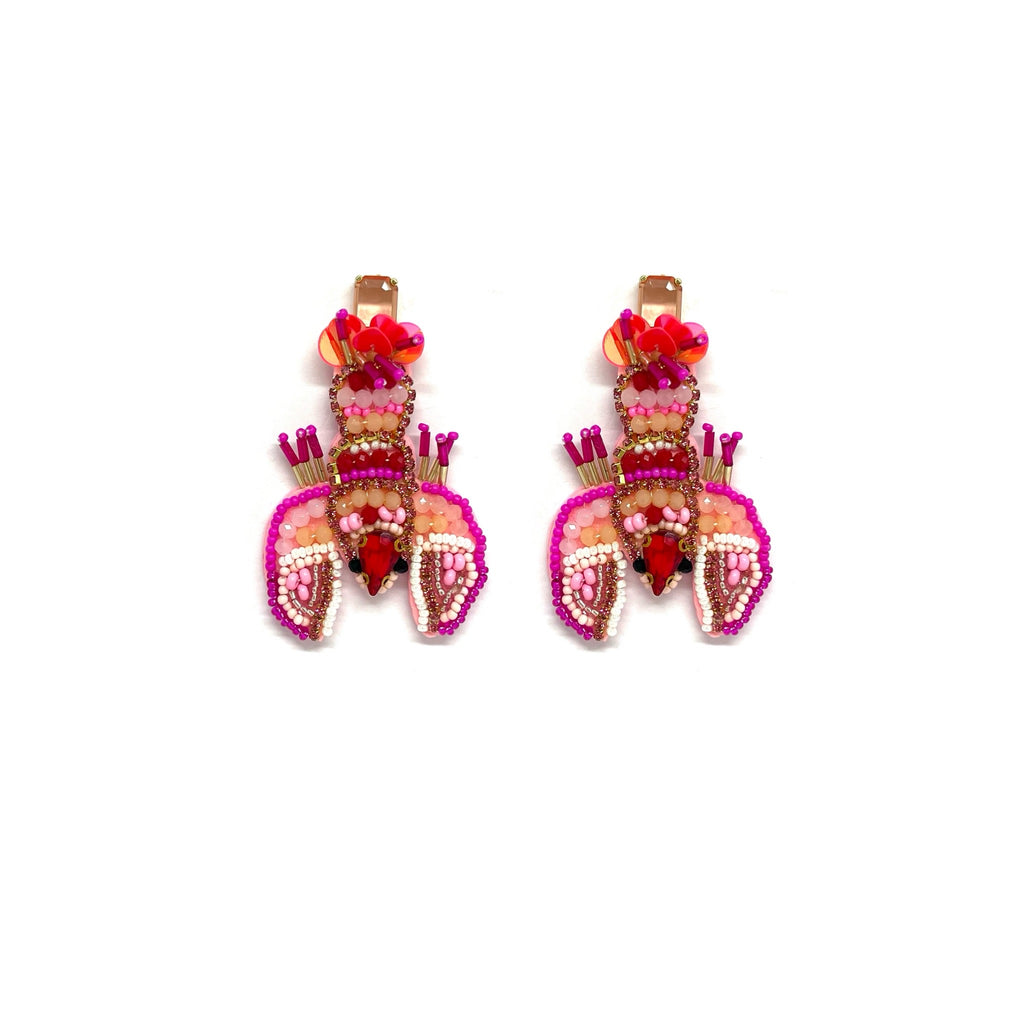 Boucles d’oreilles Homard
