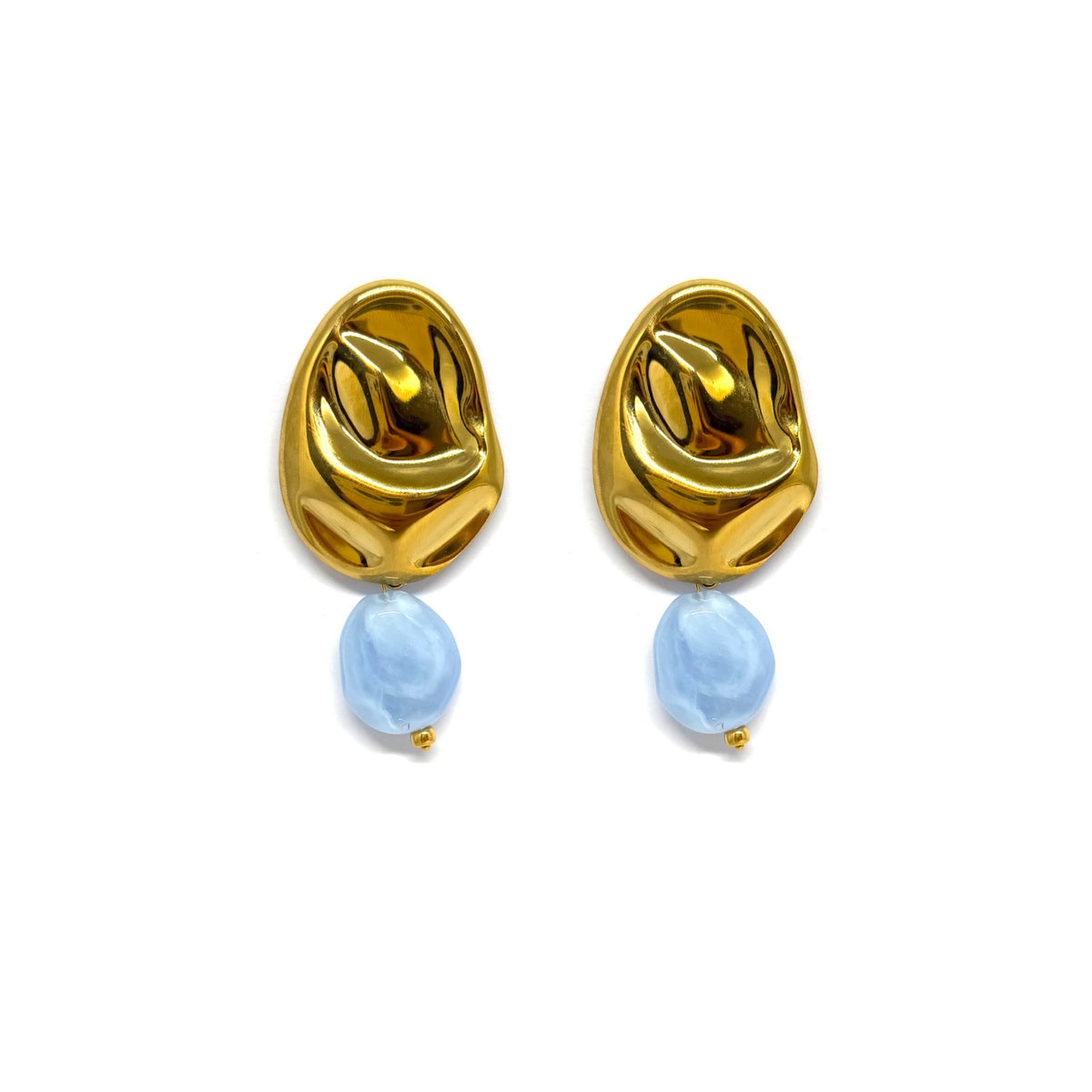 Boucles d’oreilles Bonnie - bleu