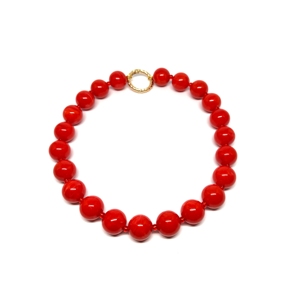 Collier Alphonse - rouge