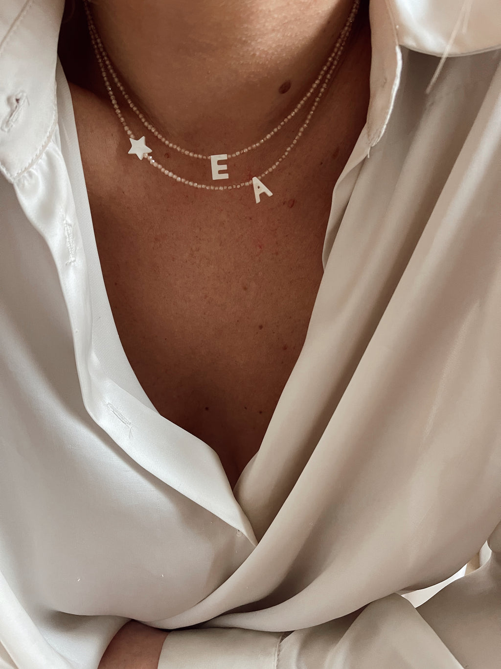 Collier lettre