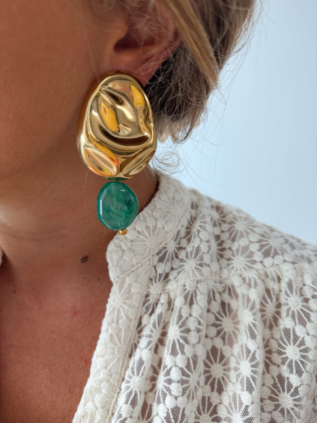 Boucles d’oreilles Bonnie - vert