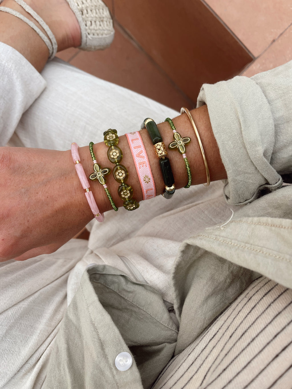 Bracelet Gary - vert