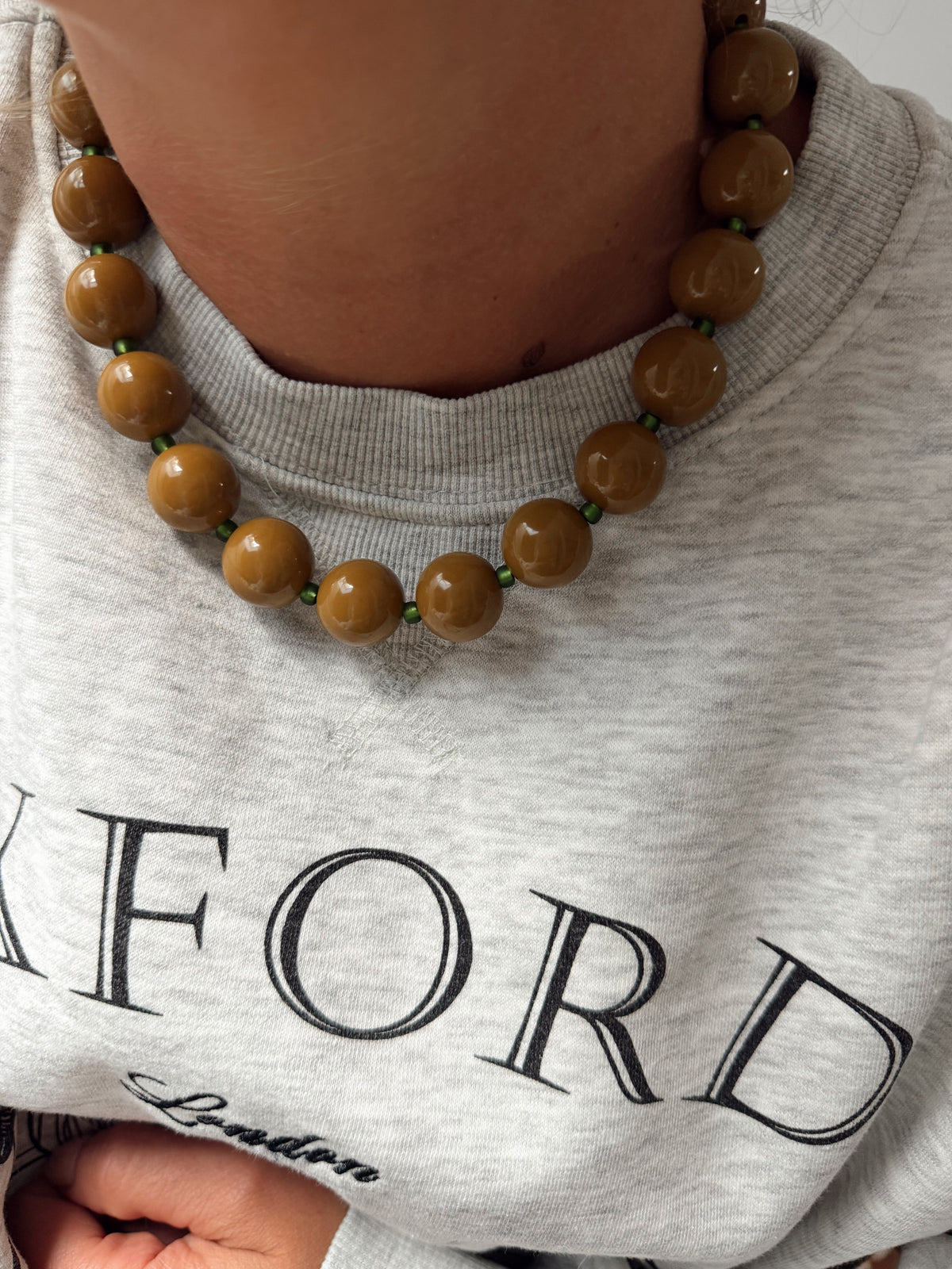 Collier Alphonse - kaki