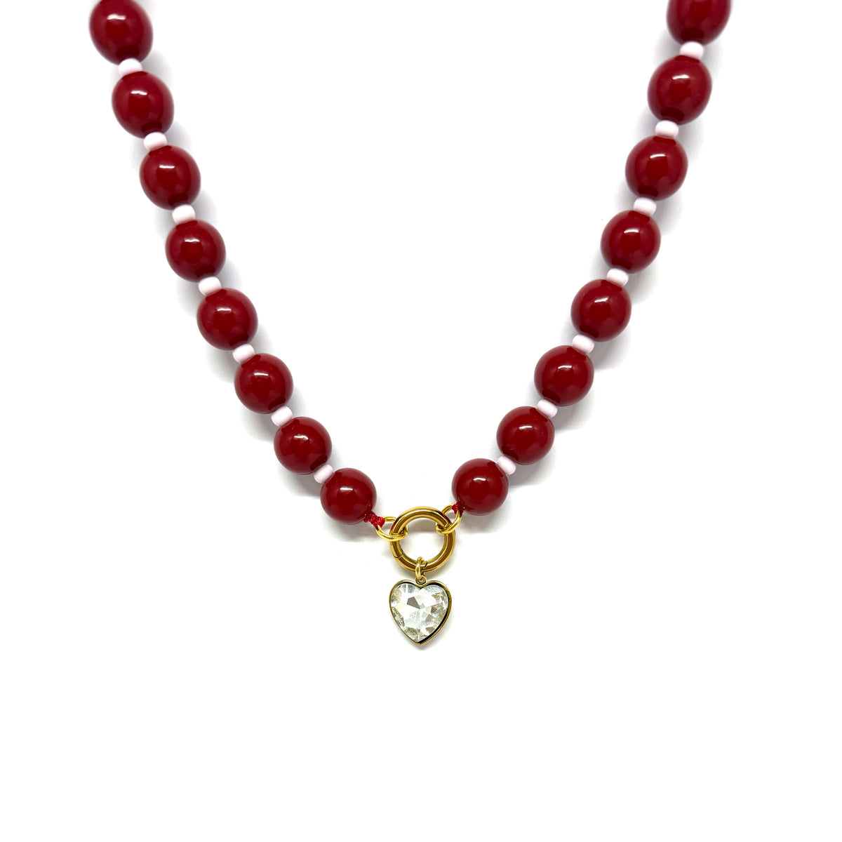Collier Alfred - rouge